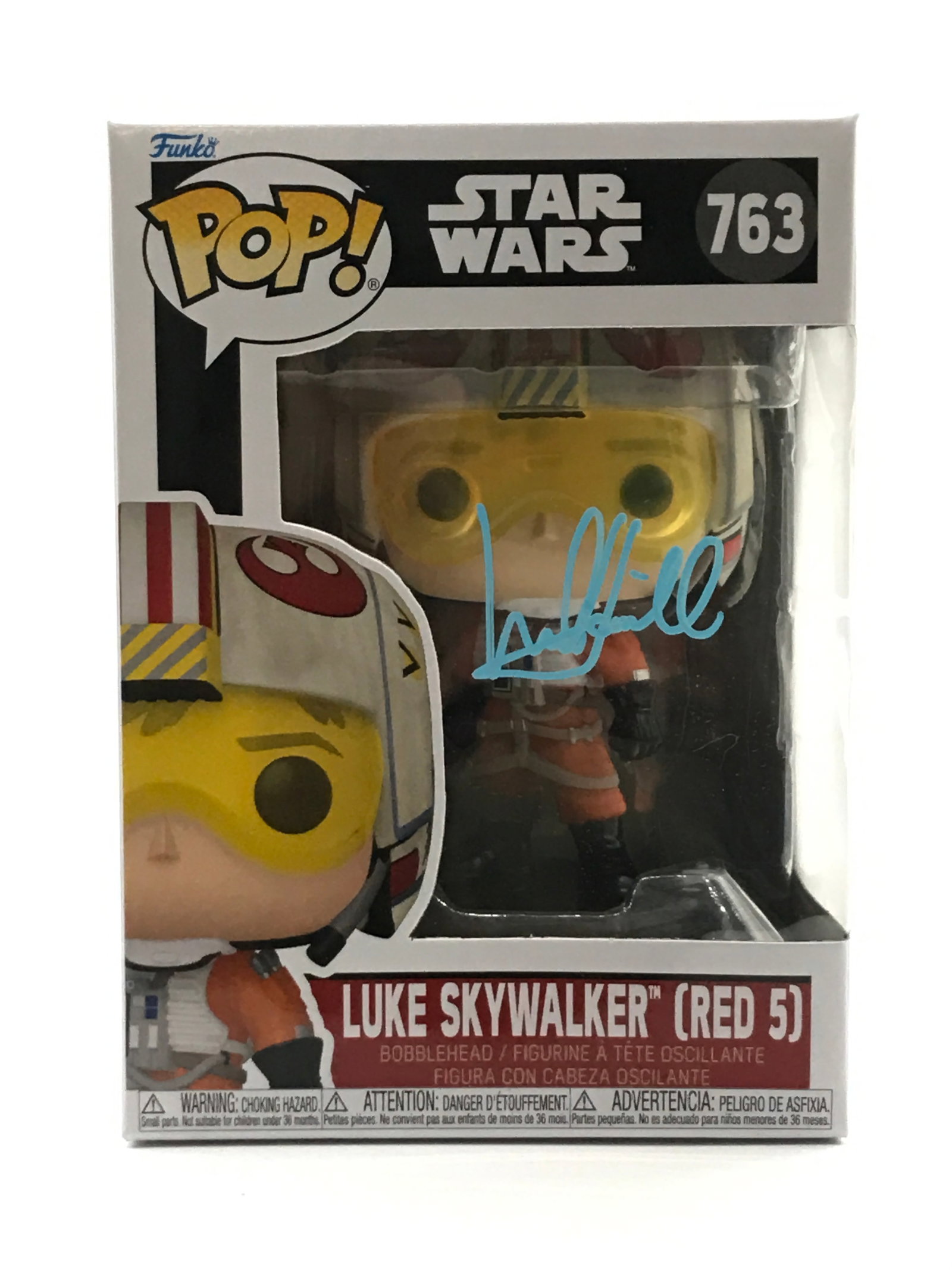MARK HAMILL SIGNED LUKE SKYWALKER FUNKO POP - WWOC COA: Prices are in Canadian dollars