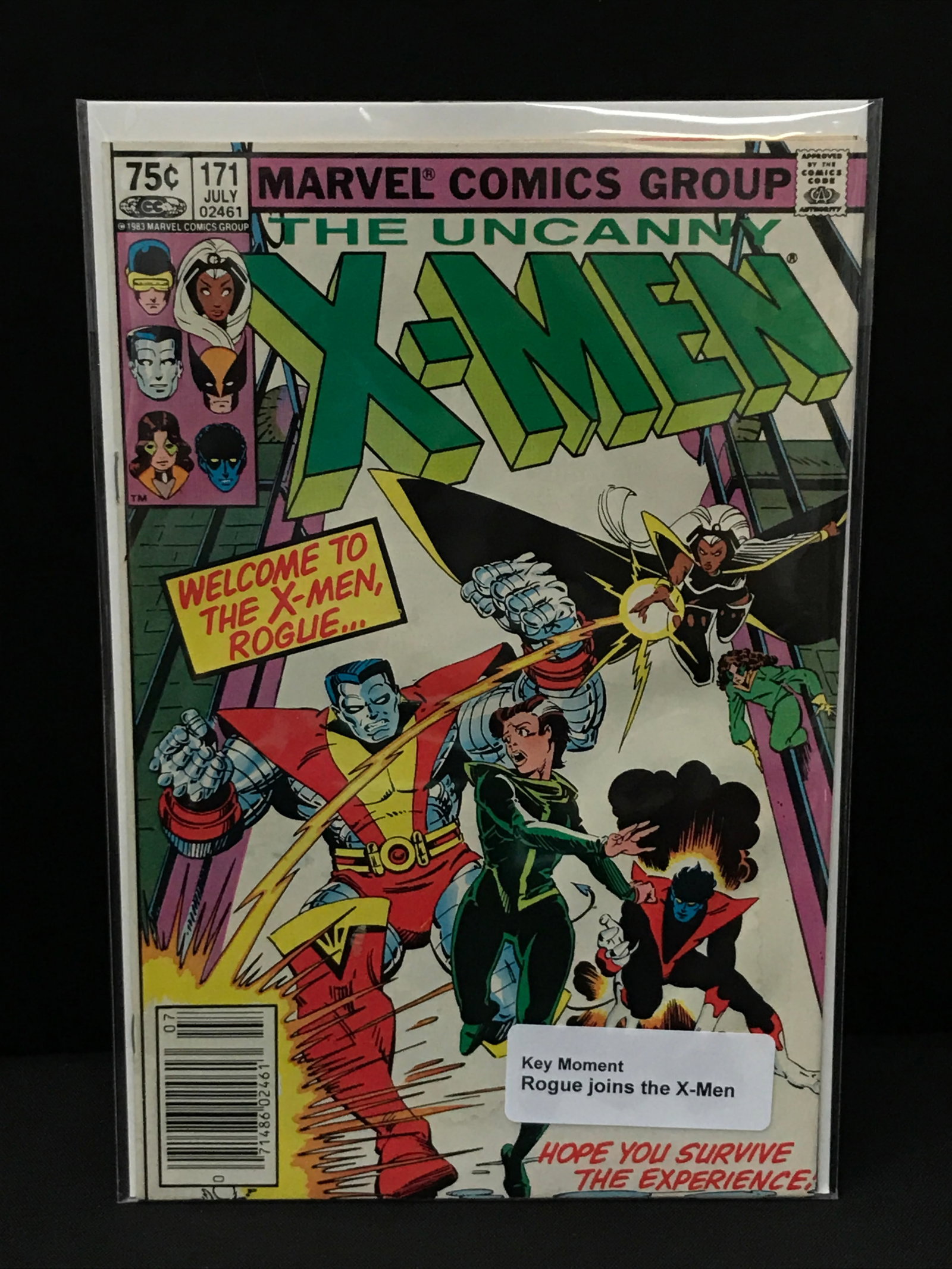 THE UNCANNY X-MEN #171 ROGUE JOINS THE X-MEN - MARVEL COMICS: Prices are in Canadian dollars