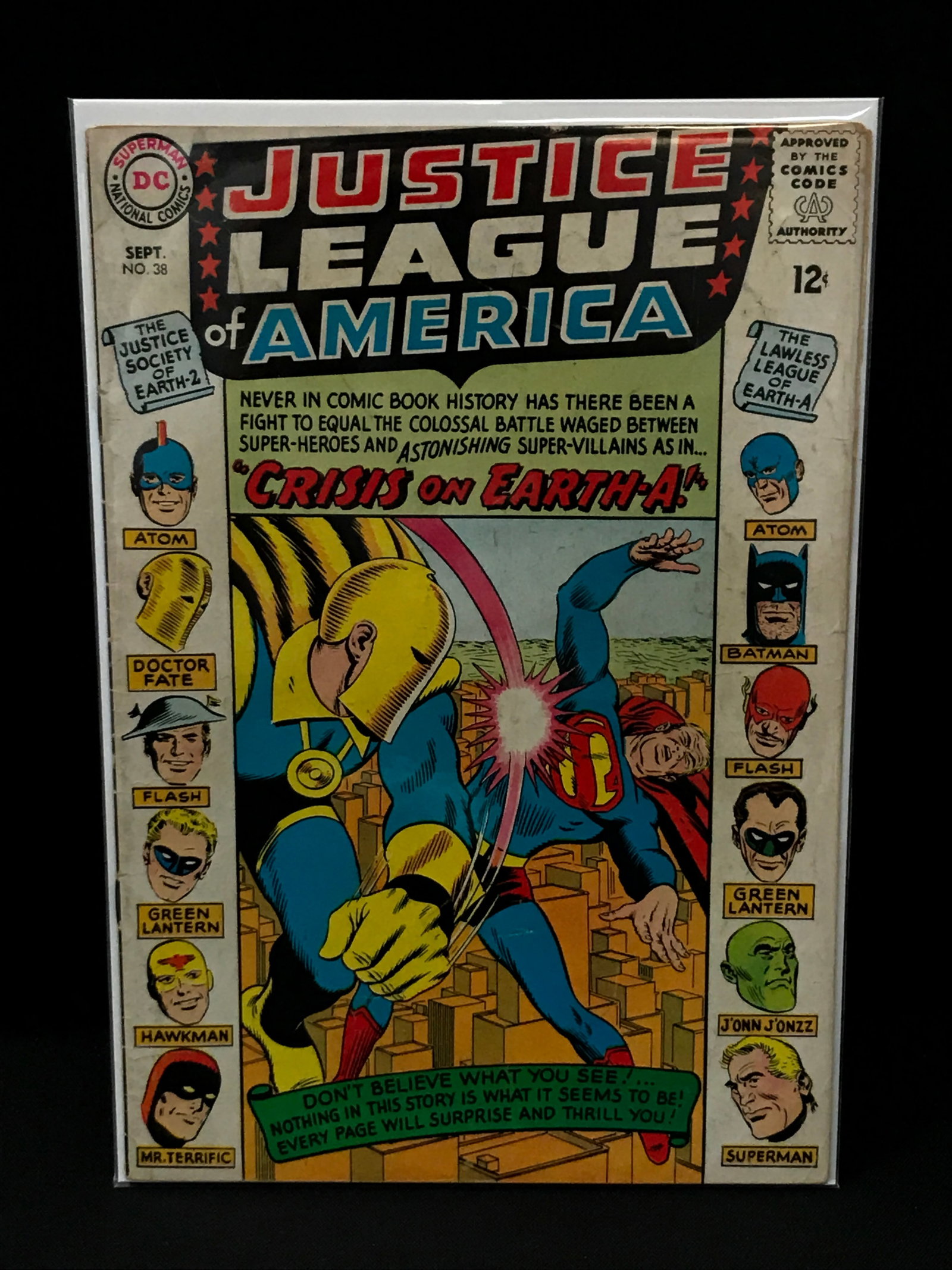 JUSTICE LEAGUE OF AMERICA #38 - DC COMICS: Prices are in Canadian dollars