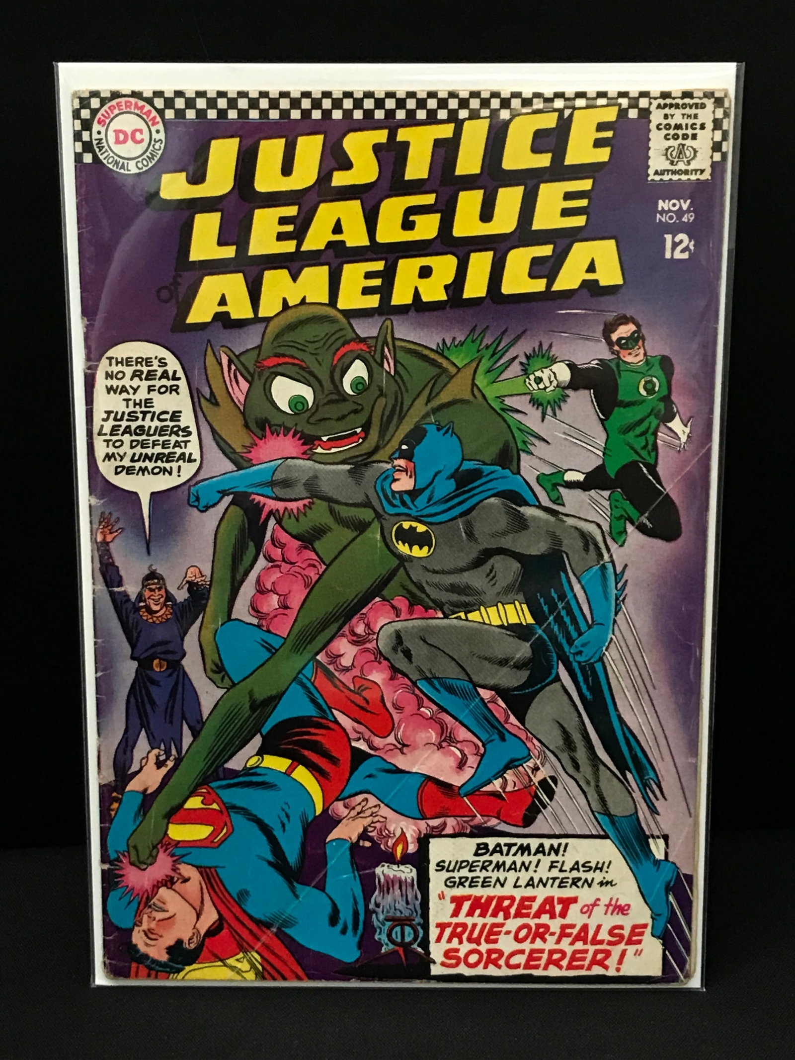 JUSTICE LEAGUE OF AMERICA #49 - DC COMICS: Prices are in Canadian dollars