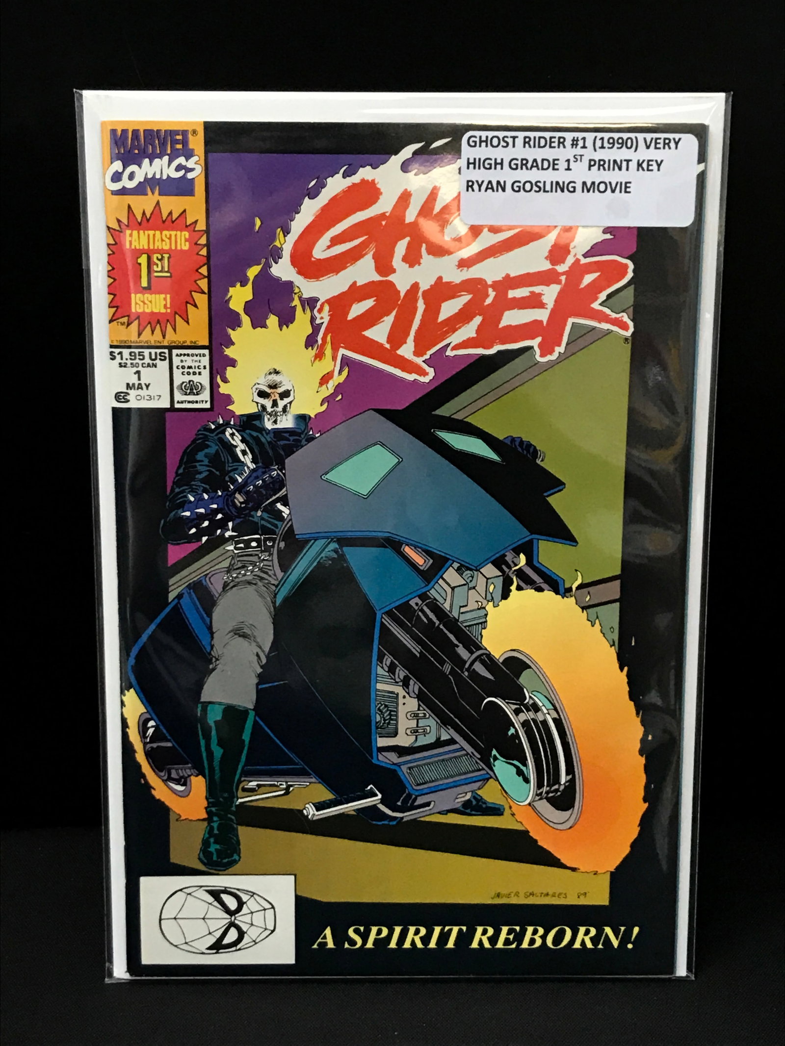GHOST RIDER #1 (1990) 1ST PRINT - MARVEL COMICS: Prices are in Canadian dollars