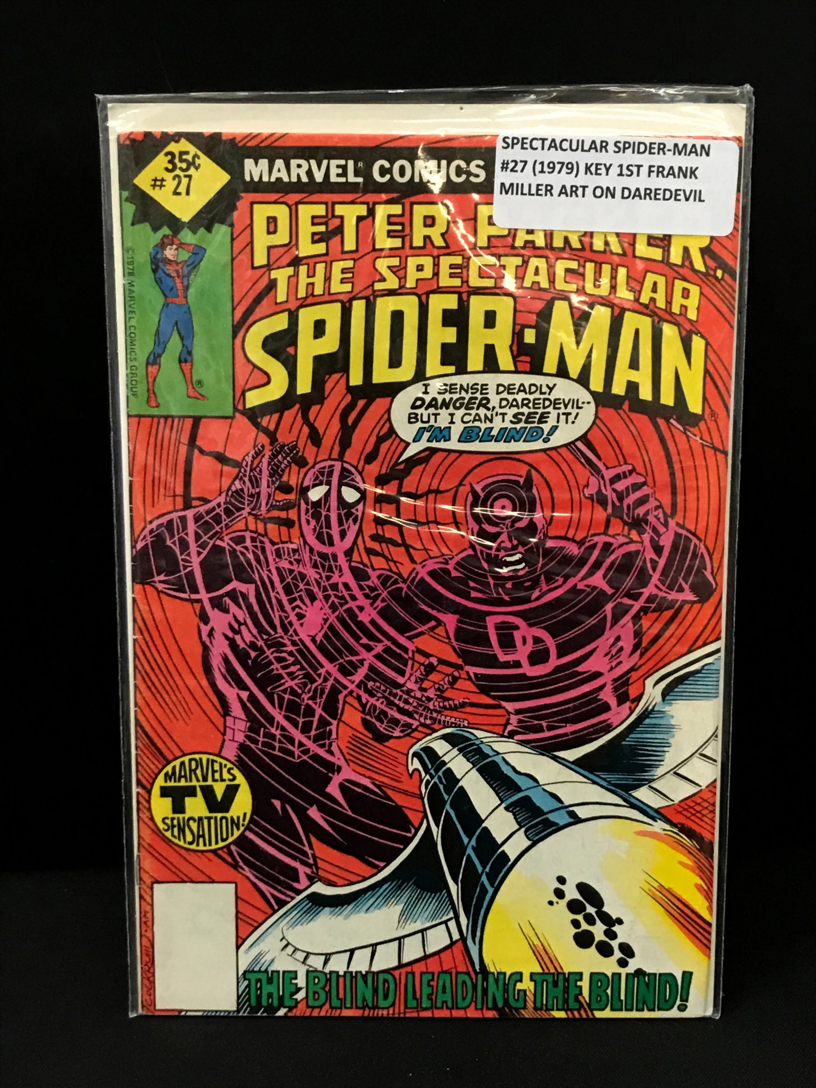 PETER PARKER THE SPECTACULAR SPIDERMAN #27 (19791ST FRANK MILLER ON DAREDEVIL - MARVEL COMICS (1 of 1)