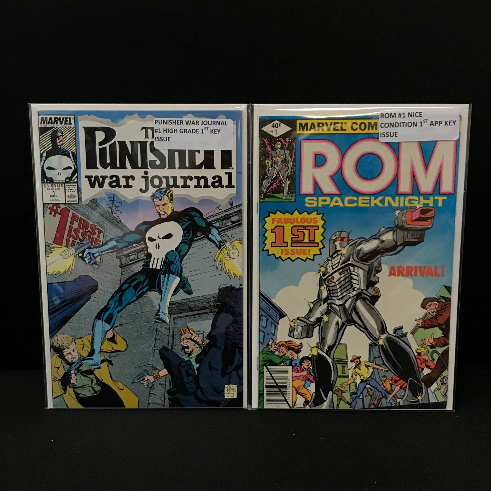 LOT OF 2 MIXED TITLE #1 COMICS - MARVEL COMICS: Prices are in Canadian dollars