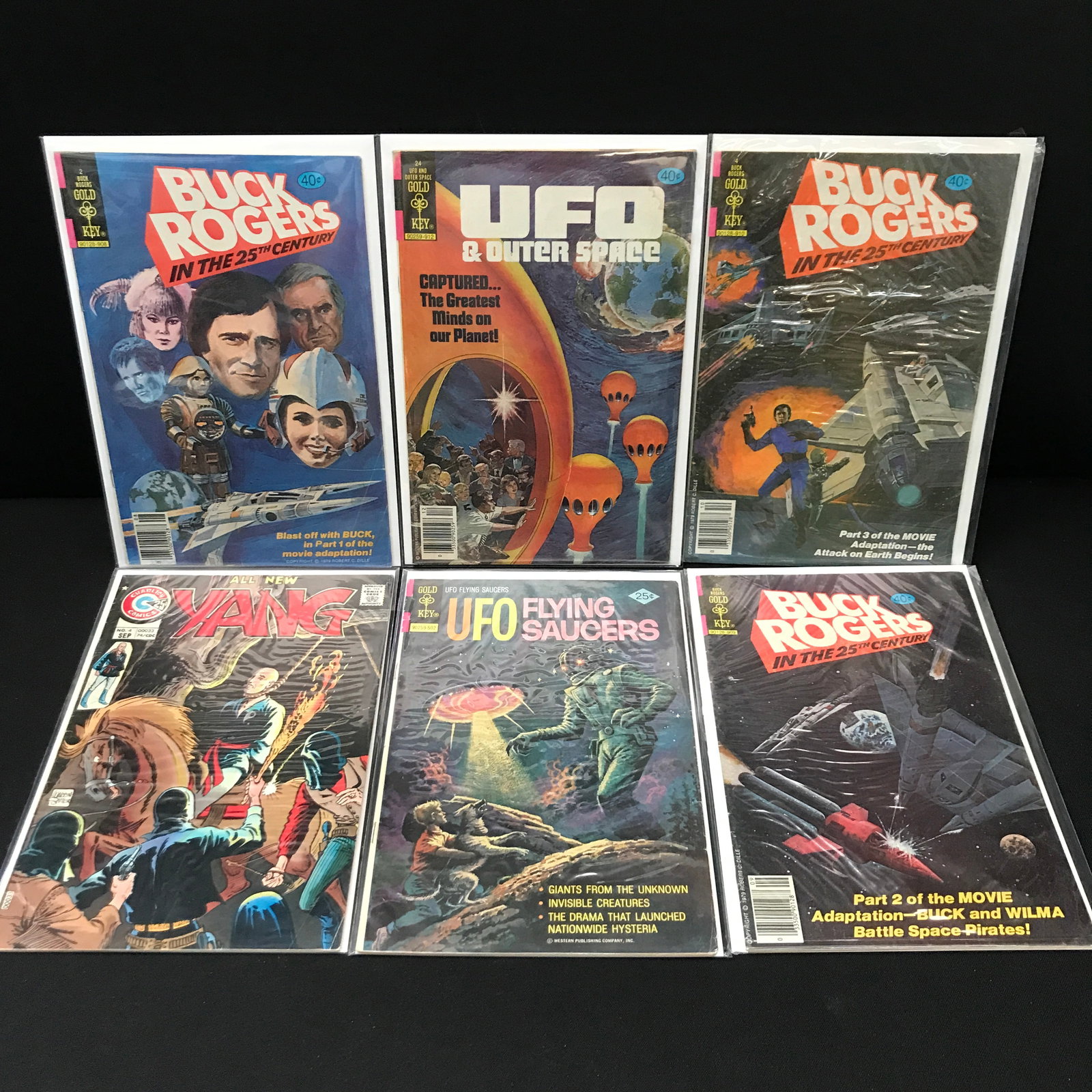 LOT OF 6 MIXED TITLE COMICS - GOLD KEY & CHARLTON COMICS: Prices are in Canadian dollars