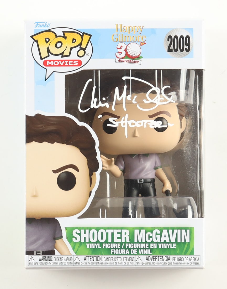 CHRISTOPHER MCDONALD SIGNED AND INSCRIBED SHOOTER MCGAVIN FUNKO POP - BECKETT COA: Prices are in Canadian dollars