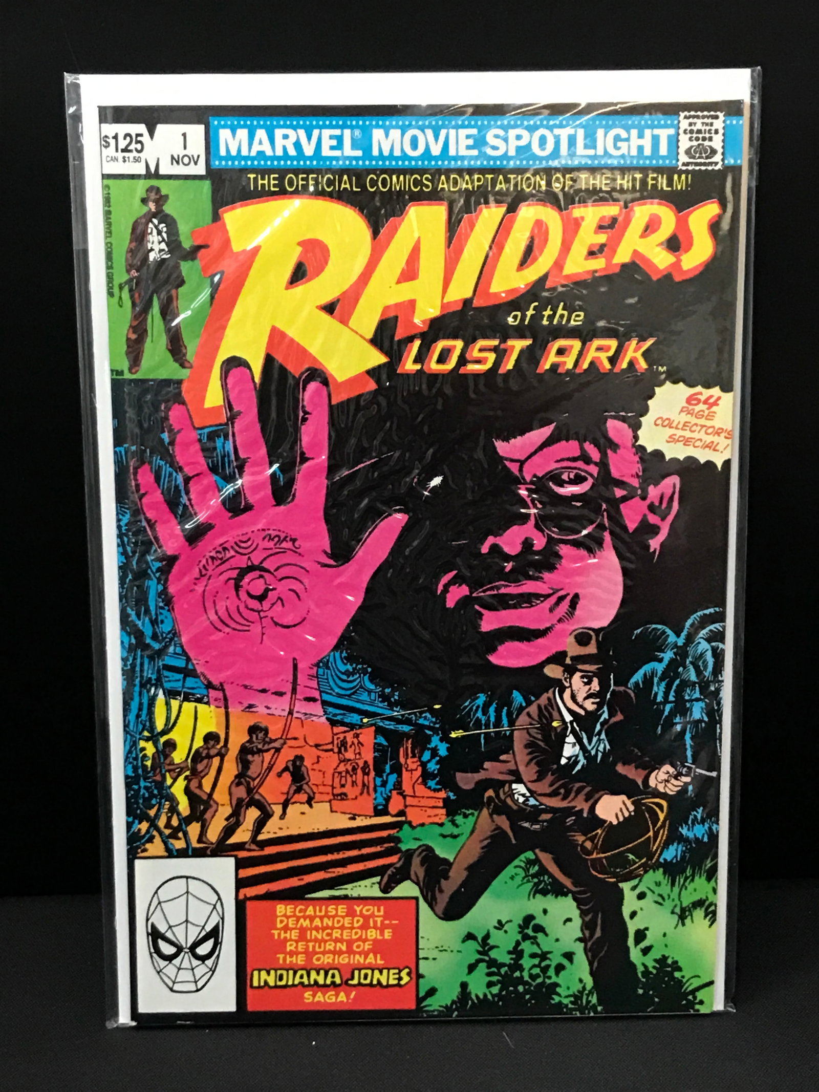 RAIDERS OF THE LOST ARK #1 - MARVEL COMICS: Prices are in Canadian dollars
