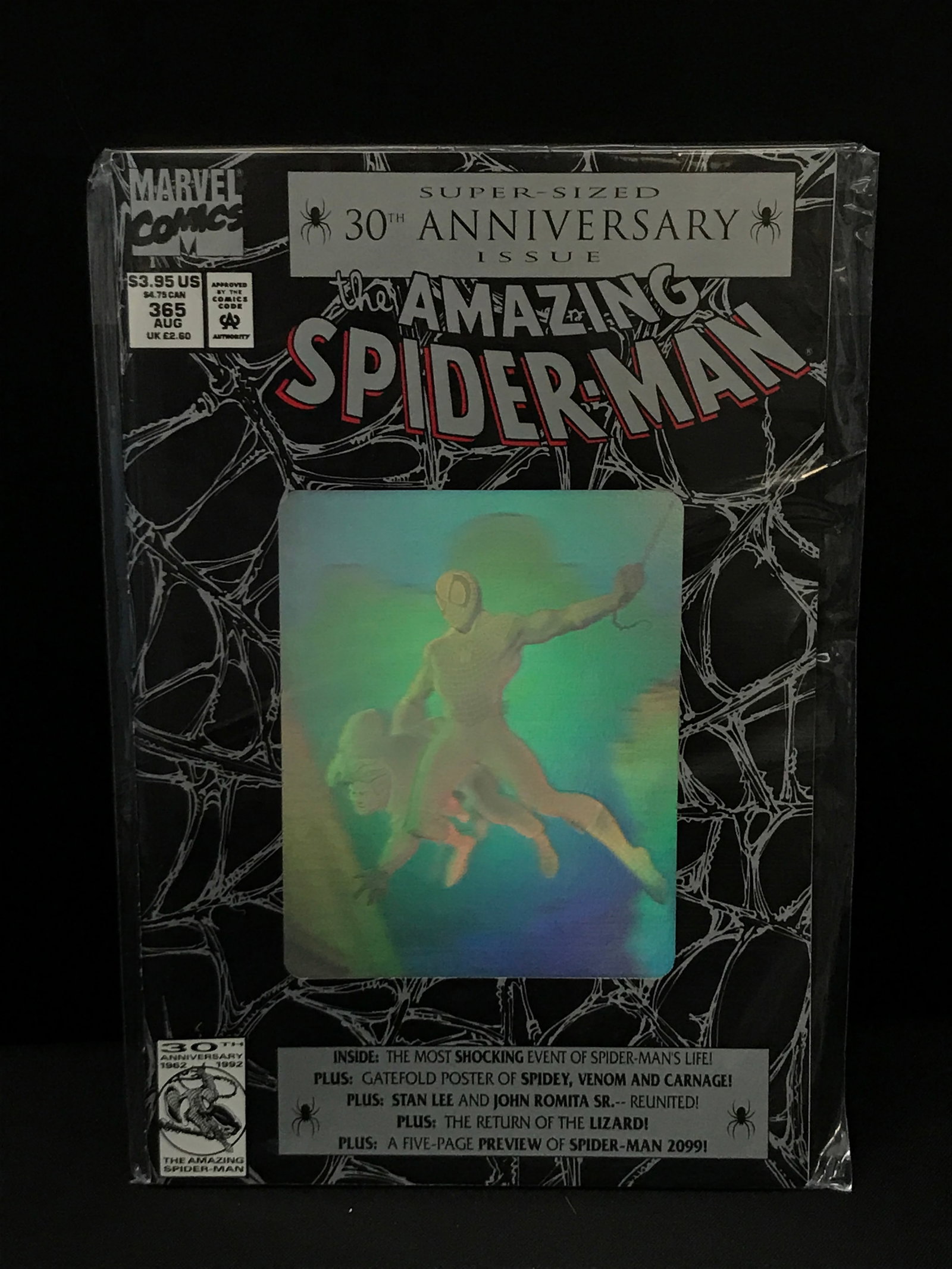 THE AMAZING SPIDERMAN #365 - MARVEL COMICS: Prices are in Canadian dollars