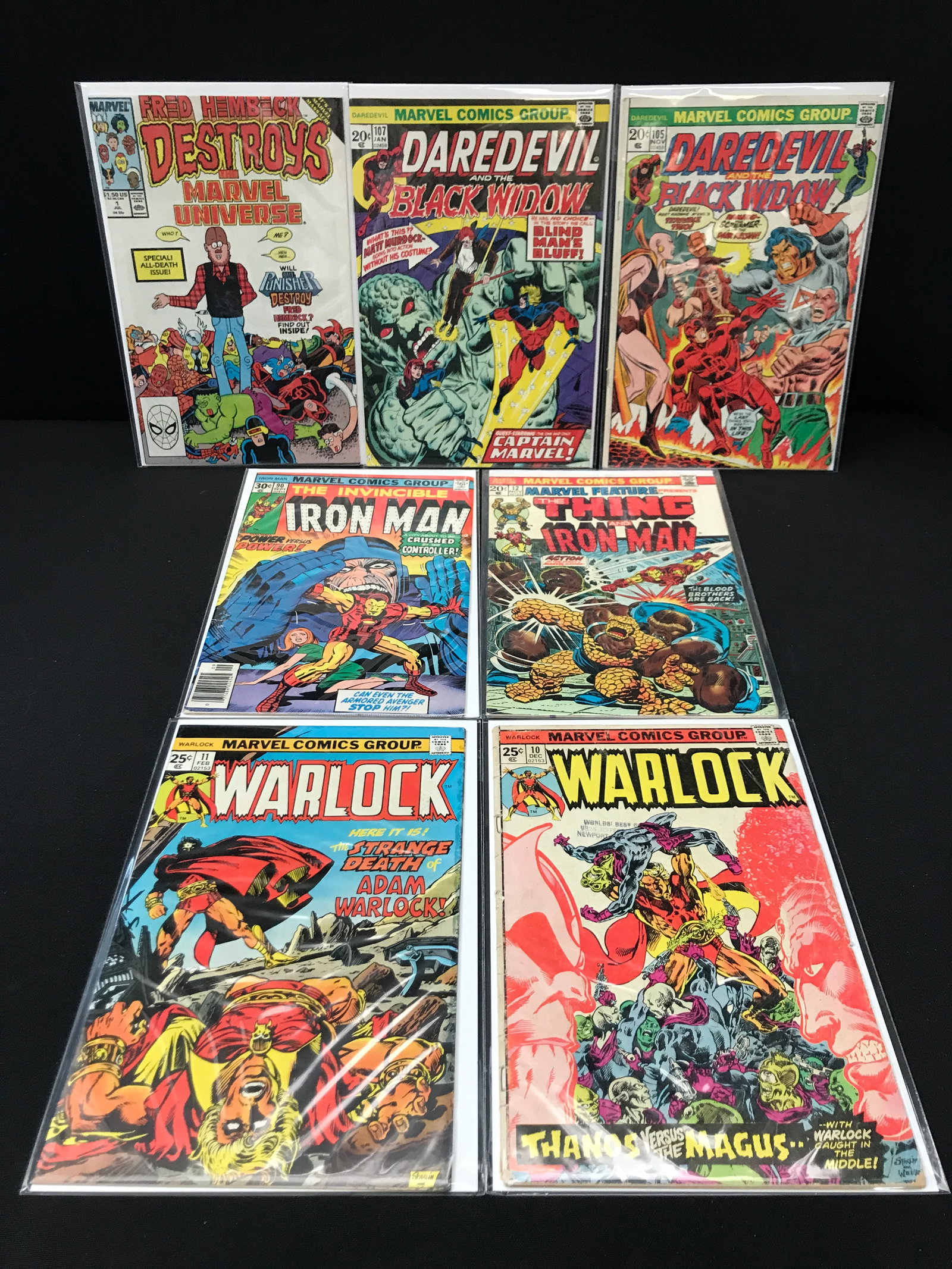 MARVEL SUPERHERO COMIC BOOK LOT (1 of 1)