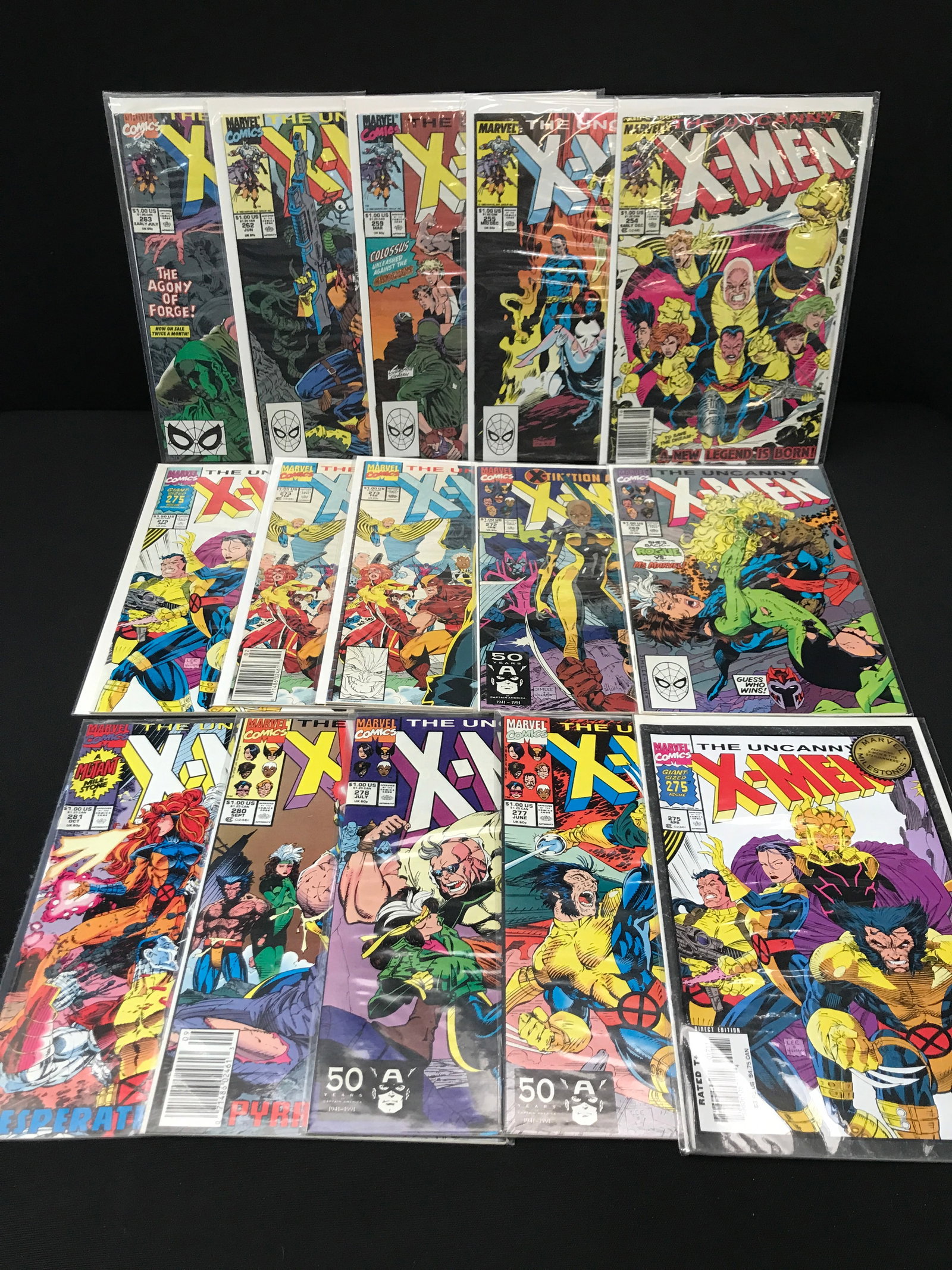 LOT OF 15 X-MEN COMICS - MARVEL COMICS (1 of 1)