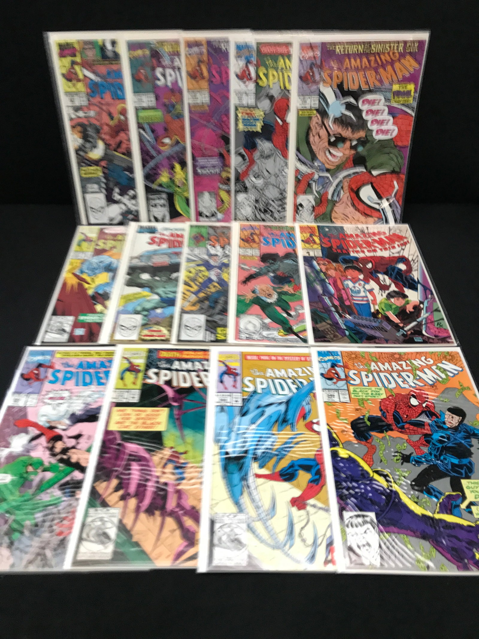 LOT OF 14 AMAZING SPIDERMAN COMICS - MARVEL COMICS (1 of 1)