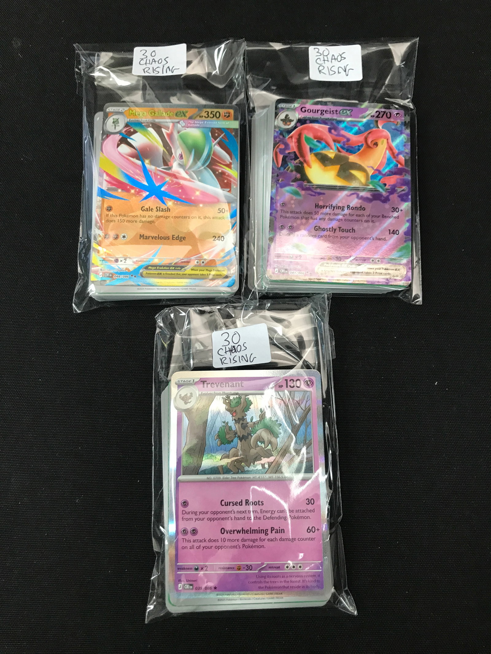 LOT OF 90 POKEMON TCG CHAOS RISING TRADING CARDS: Prices are in Canadian dollars