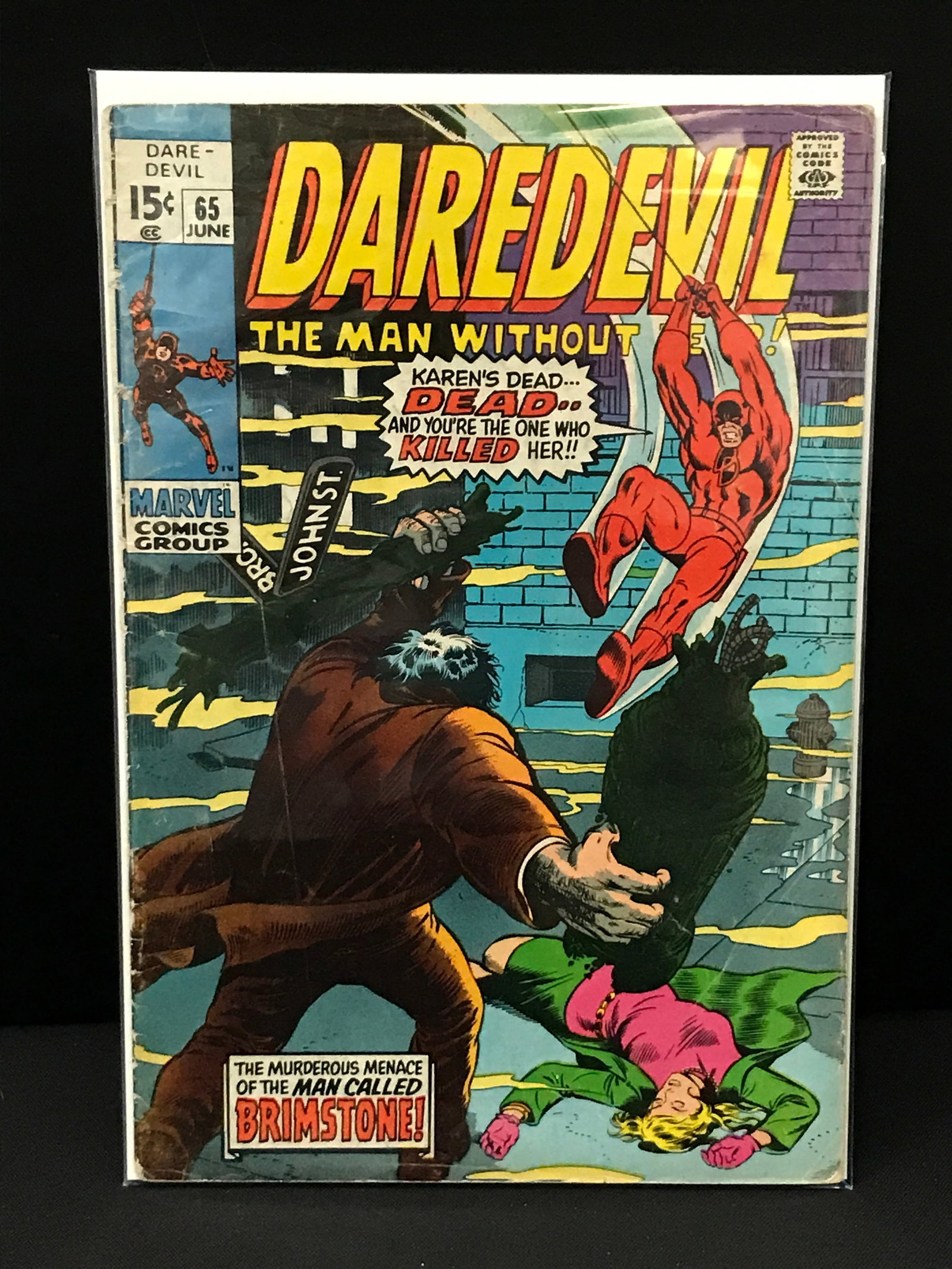 DAREDEVIL #65 - MARVEL COMICS: Prices are in Canadian Dollars
