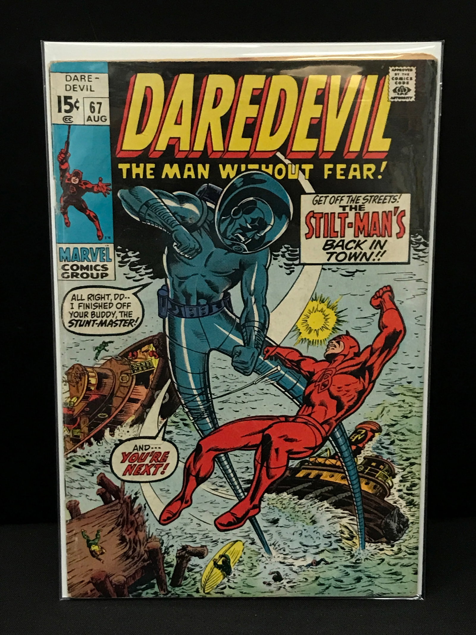DAREDEVIL #67 - MARVEL COMICS: Prices are in Canadian Dollars