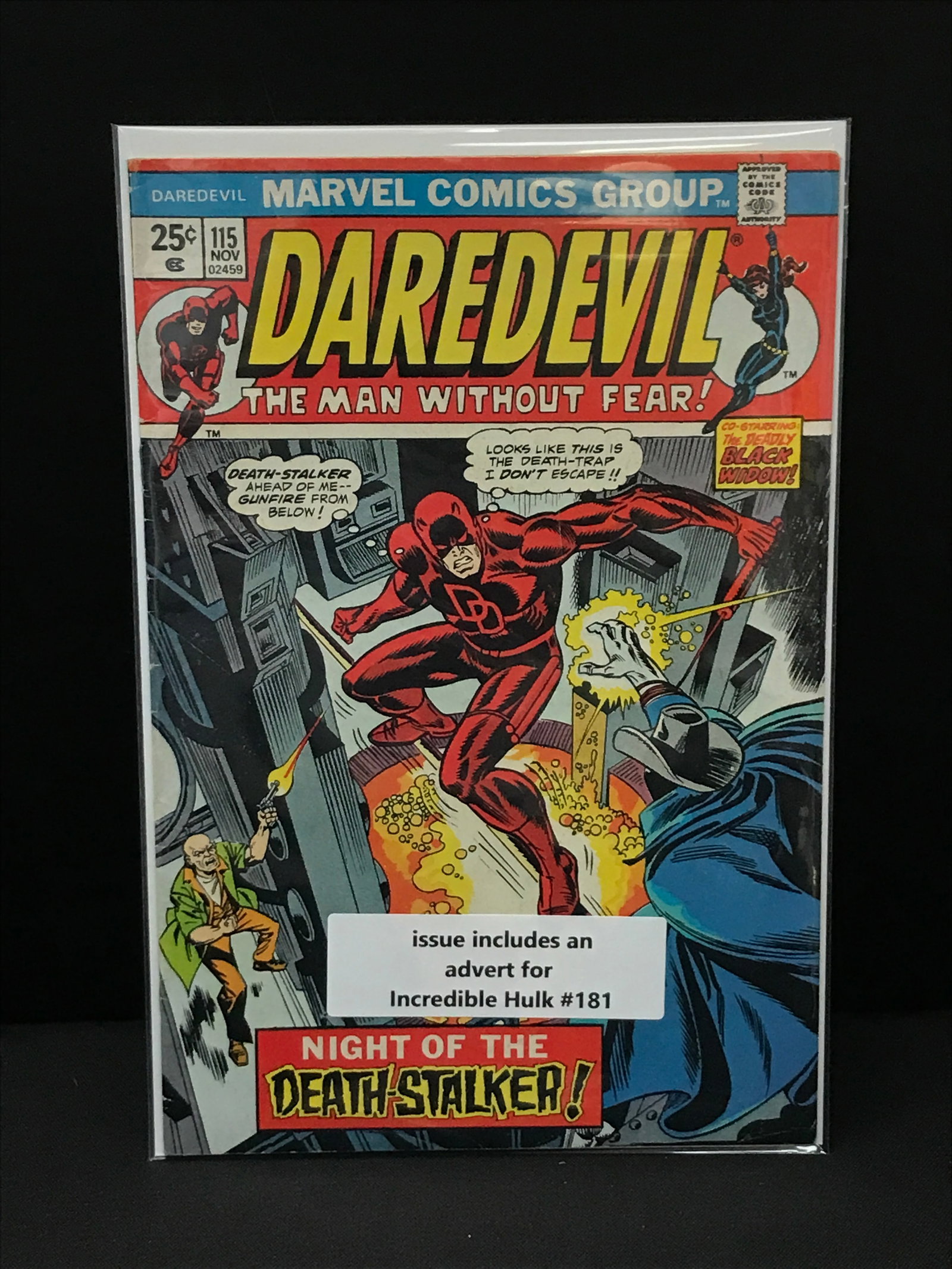 DAREDEVIL #115 - MARVEL COMICS: Prices are in Canadian Dollars