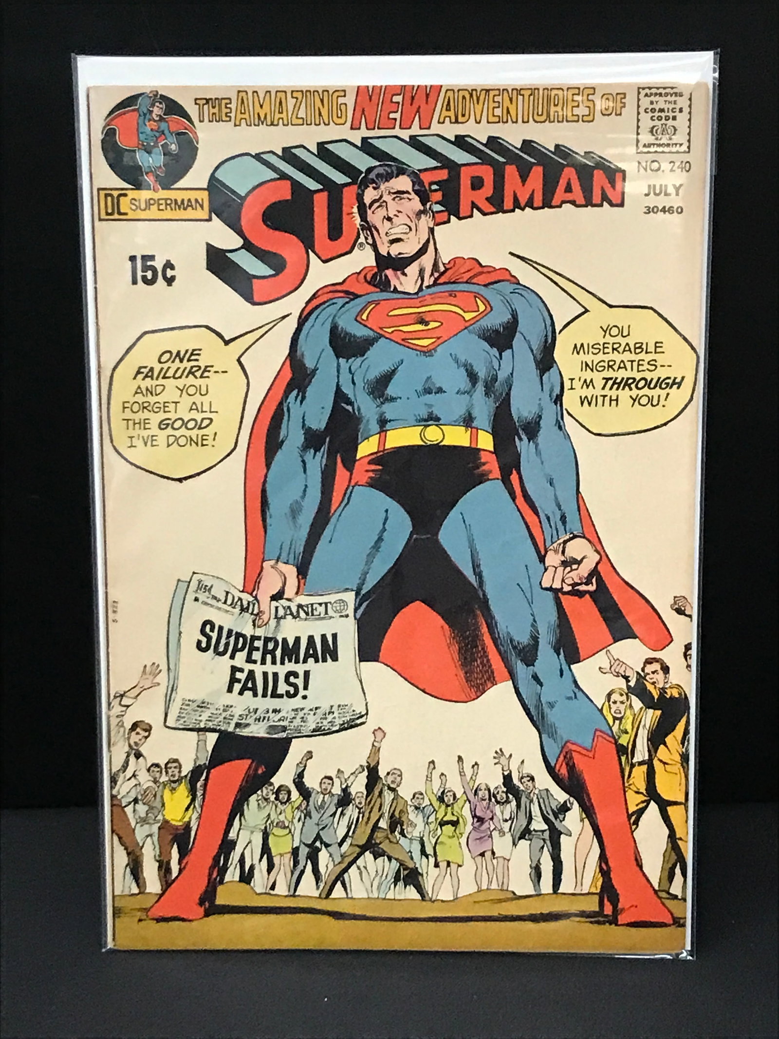 SUPERMAN #240 - DC COMICS (1 of 1)