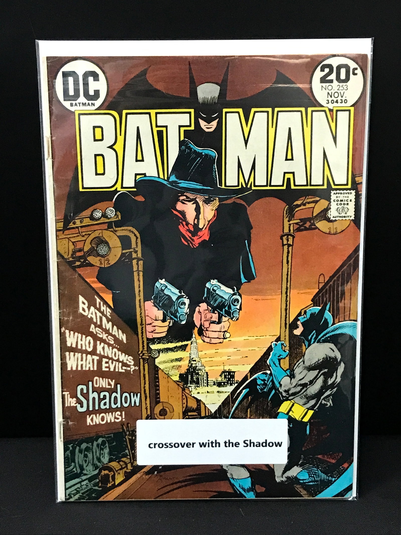 BATMAN #253 CROSSOVER WITH THE SHADOW - DC COMICS: Prices are in Canadian Dollars