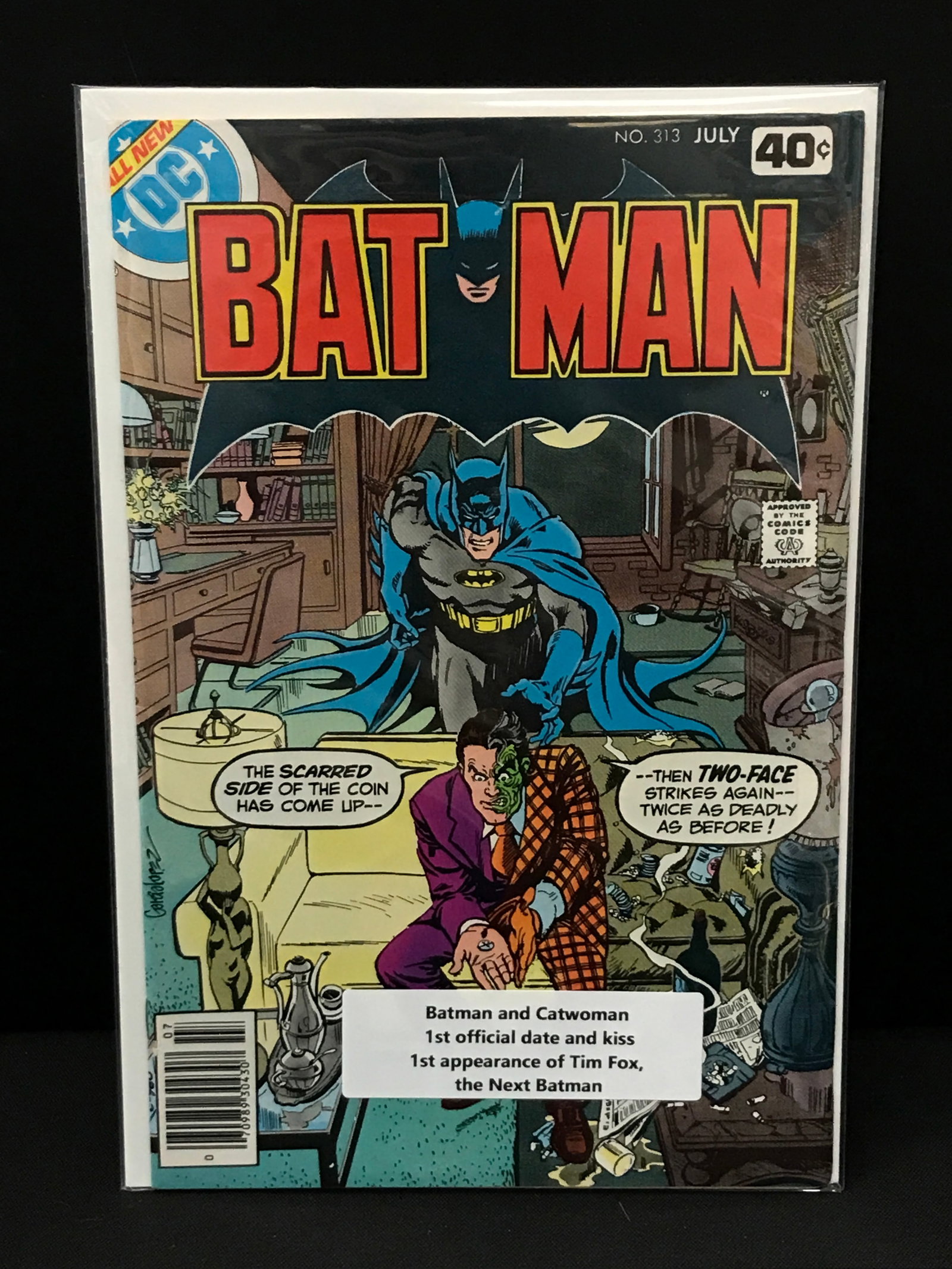 BATMAN #313 1ST APP OF TIM FOX THE NEXT BATMAN - DC COMICS: Prices are in Canadian Dollars