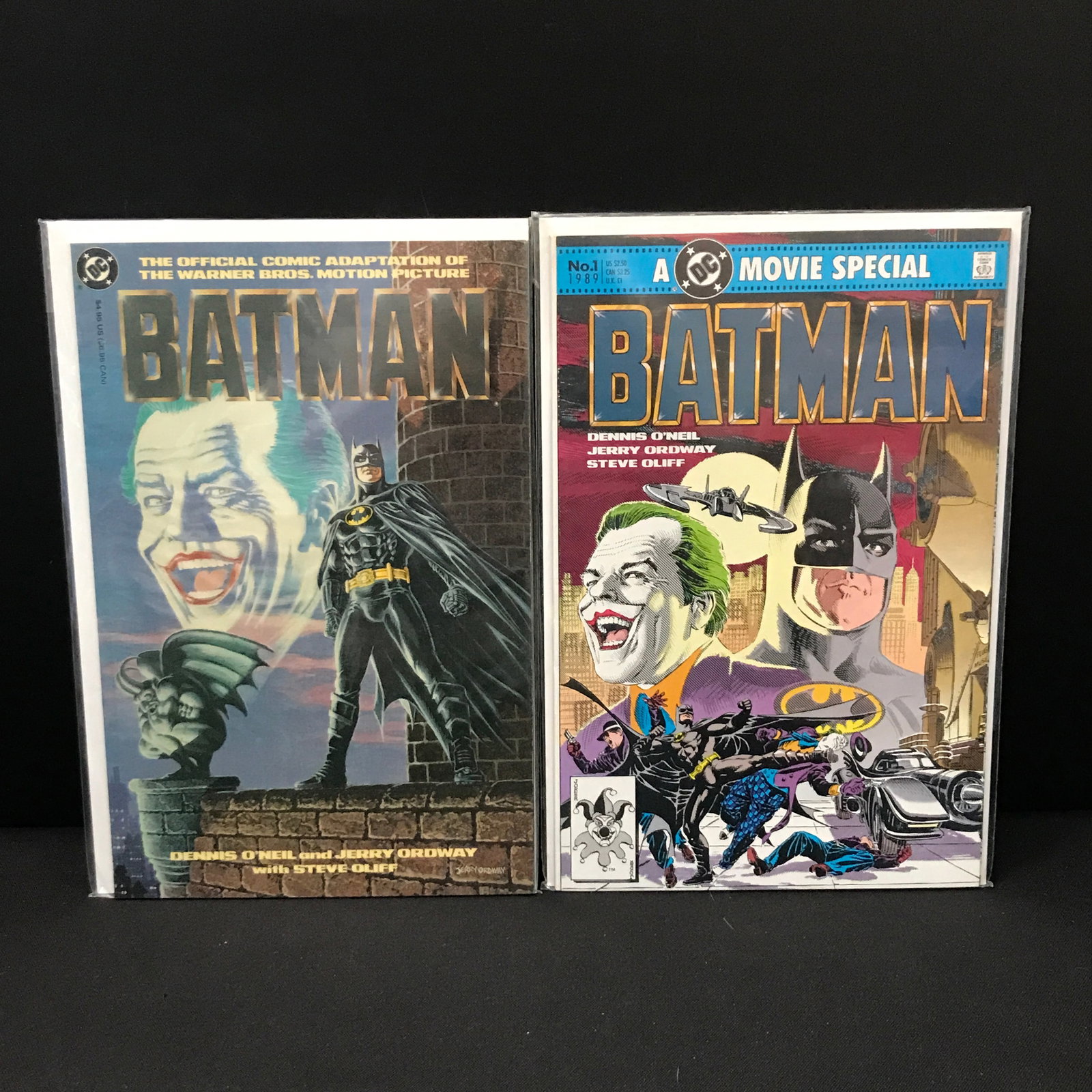 LOT OF 2 BATMAN MOVIE SPECIAL COMICS - DC COMICS: Prices are in Canadian Dollars