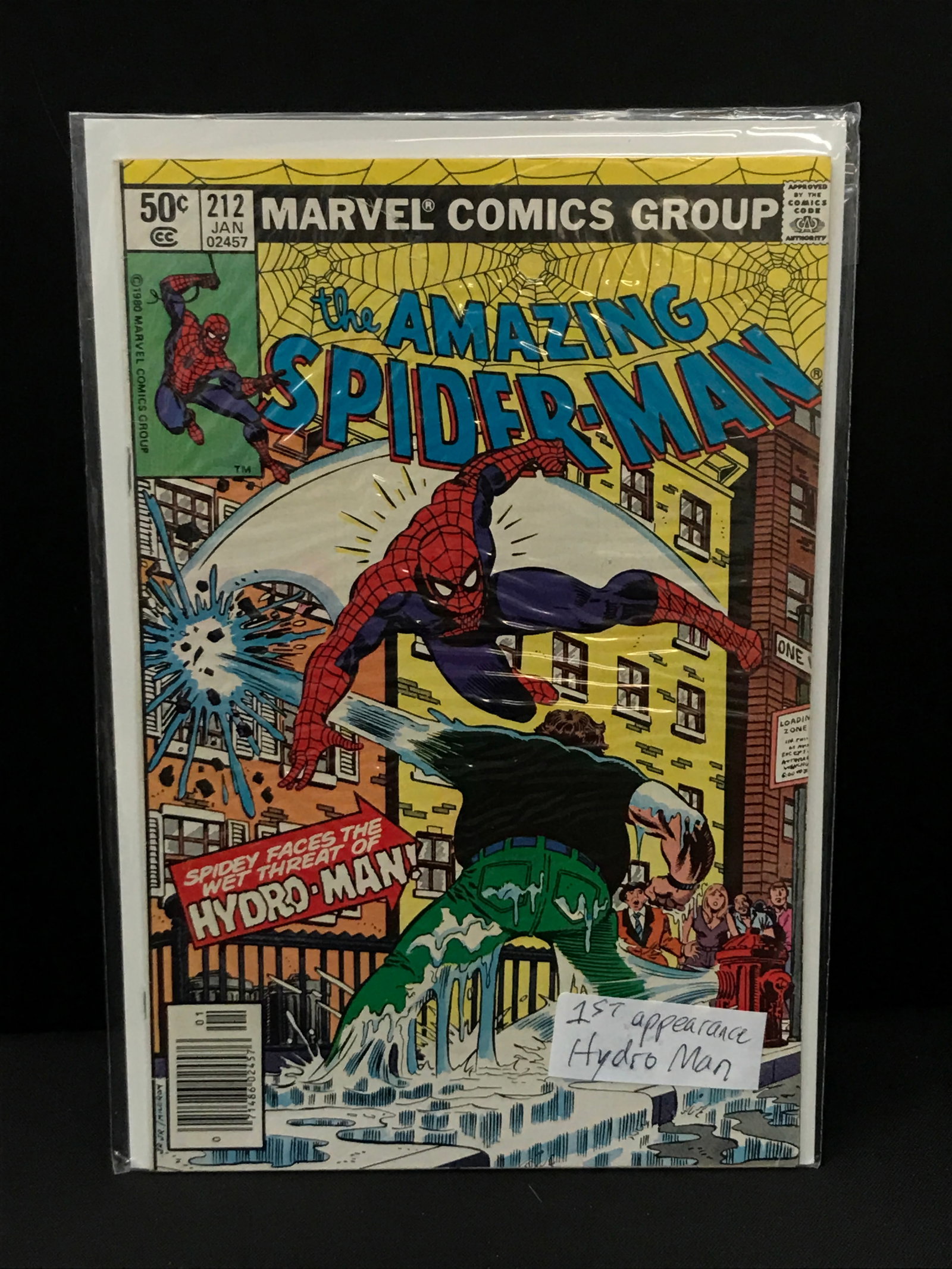 THE AMAZING SPIDERMAN #212 1ST APP HYDRO MAN - MARVEL COMICS: Prices are in Canadian Dollars