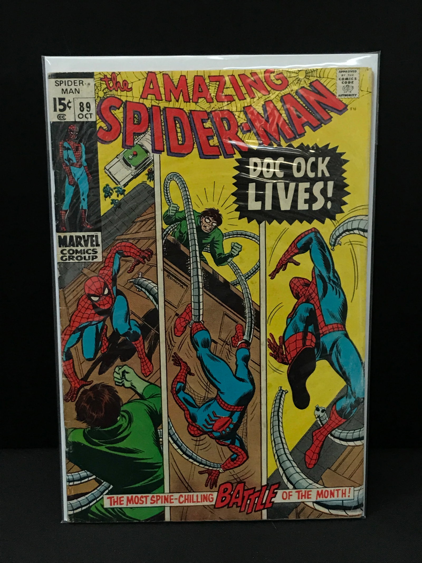 THE AMAZING SPIDERMAN #89 - MARVEL COMICS: Prices are in Canadian Dollars