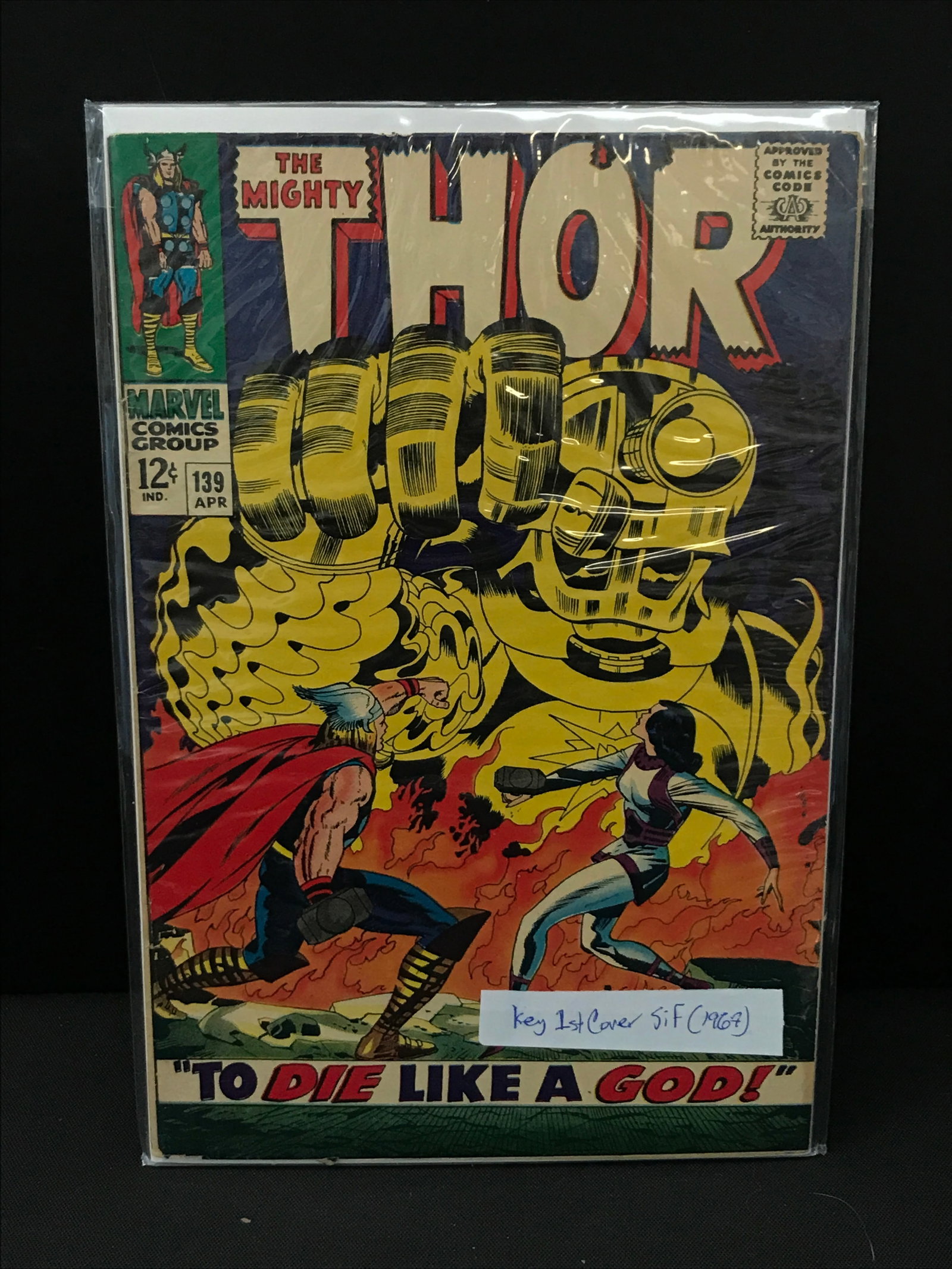 THE MIGHTY THOR #139 |(1969) - MARVEL COMICS (1 of 1)