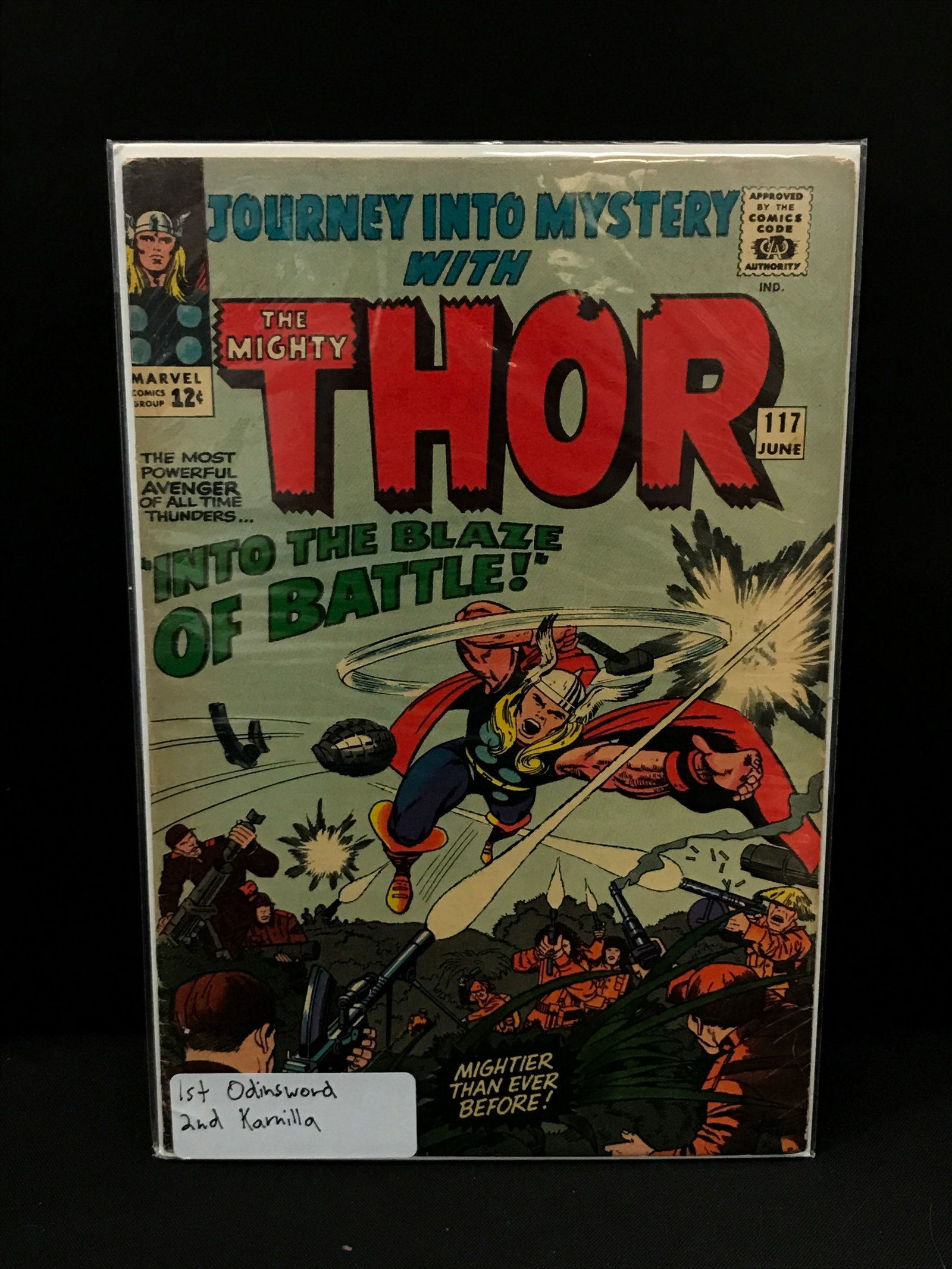 THE MIGHTY THOR #117 1ST APP OF ODINSWORLD - MARVEL COMICS: Prices are in Canadian Dollars