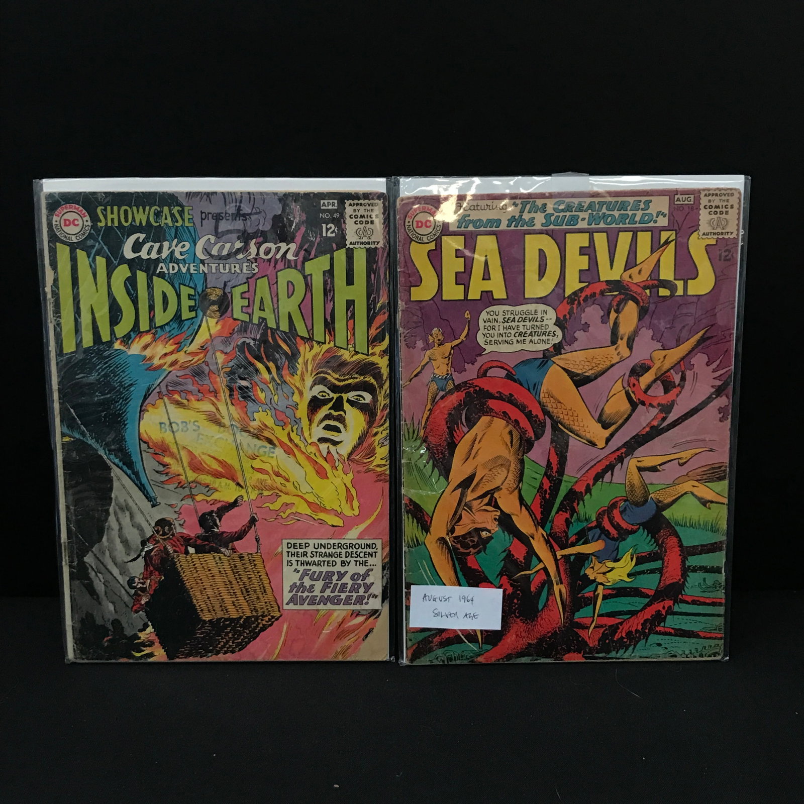 LOT OF 2 MIXED TITLE COMICS - DC COMICS: Prices are in Canadian Dollars
