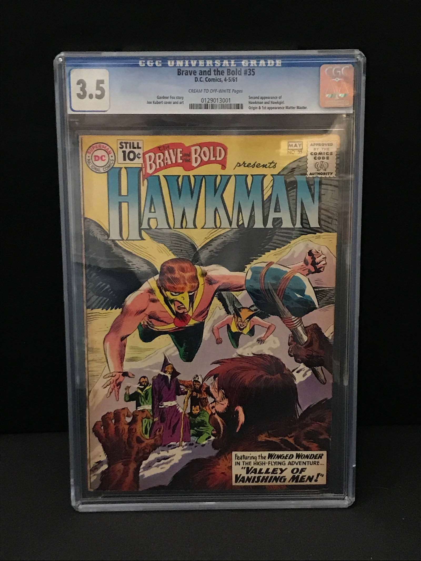 BRAVE AND THE BOLD #35 BY DC COMICS - CGC GRADE 3.5: Prices are in Canadian Dollars