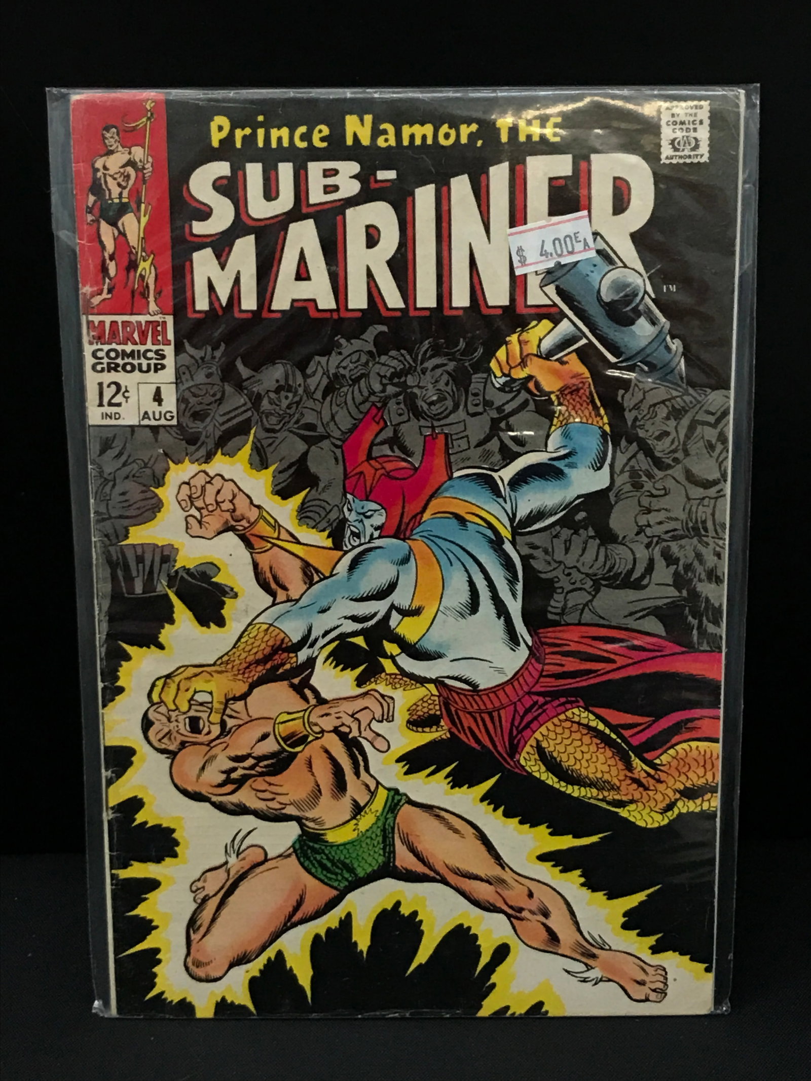 PRINCE NAMOR THE SUB-MARINER #4 - MARVEL COMICS: Prices are in Canadian dollars