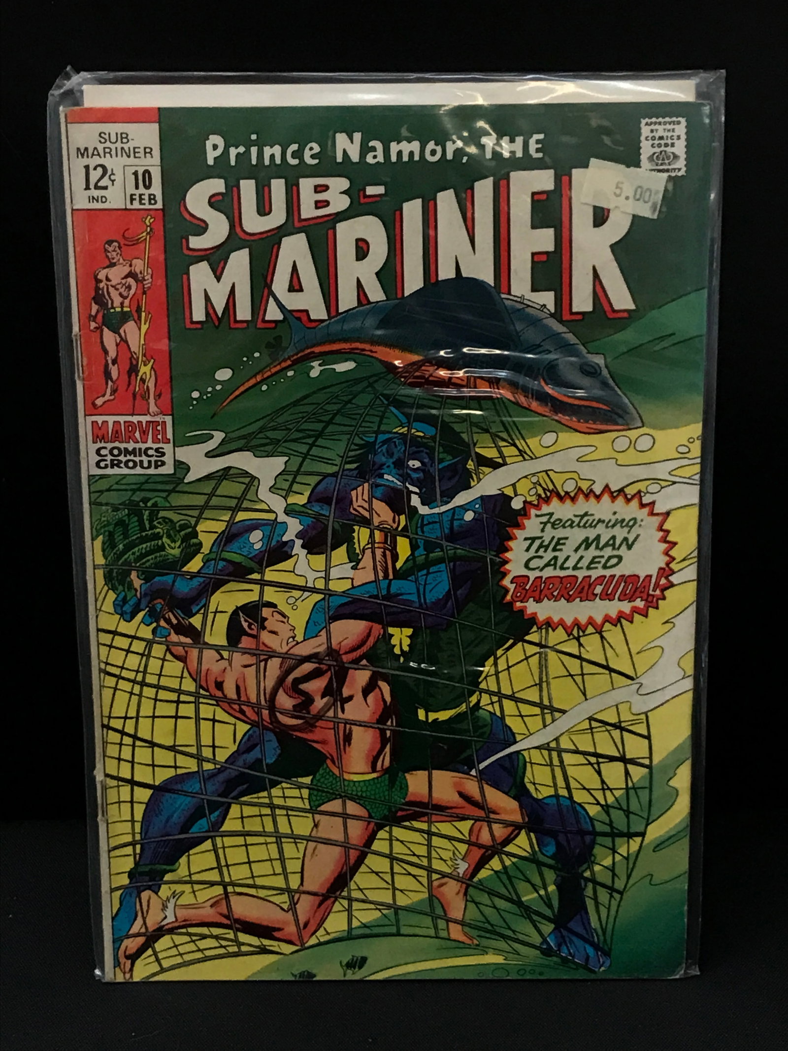 PRINCE NAMOR THE SUB-MARINER #10 - MARVEL COMICS: Prices are in Canadian dollars