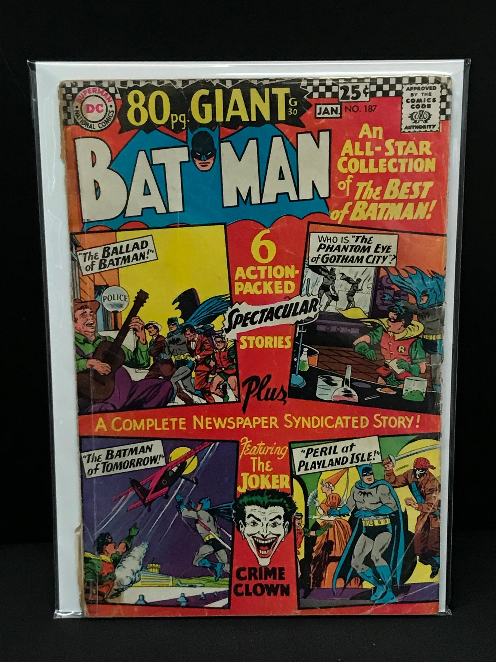 BATMAN #187 - DC COMICS (1 of 1)