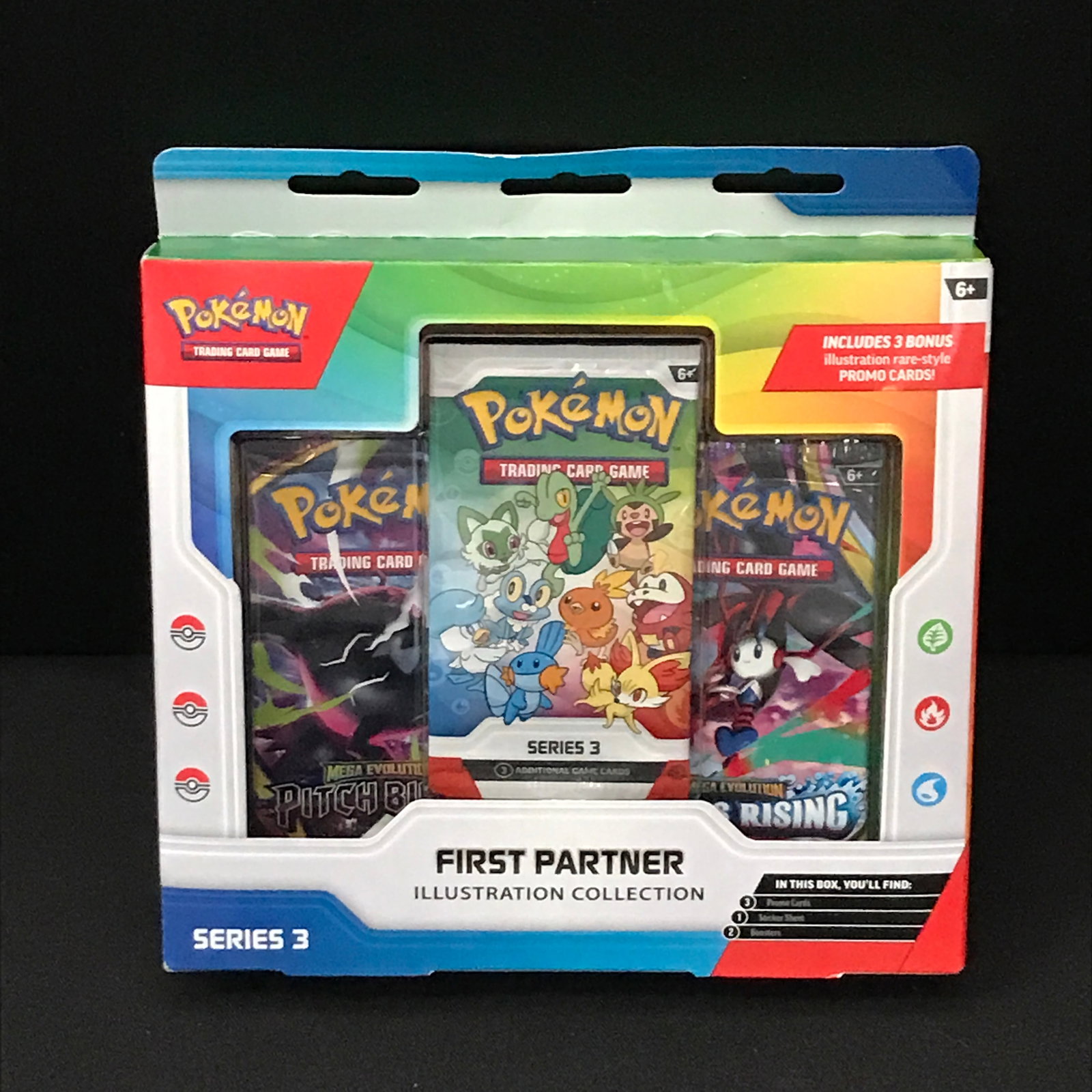 POKEMON TCG FIRST PARTNERS ILLUSTRATION COLLECTION SERIES 3 SEALED TRADING CARD BOX (1 of 1)