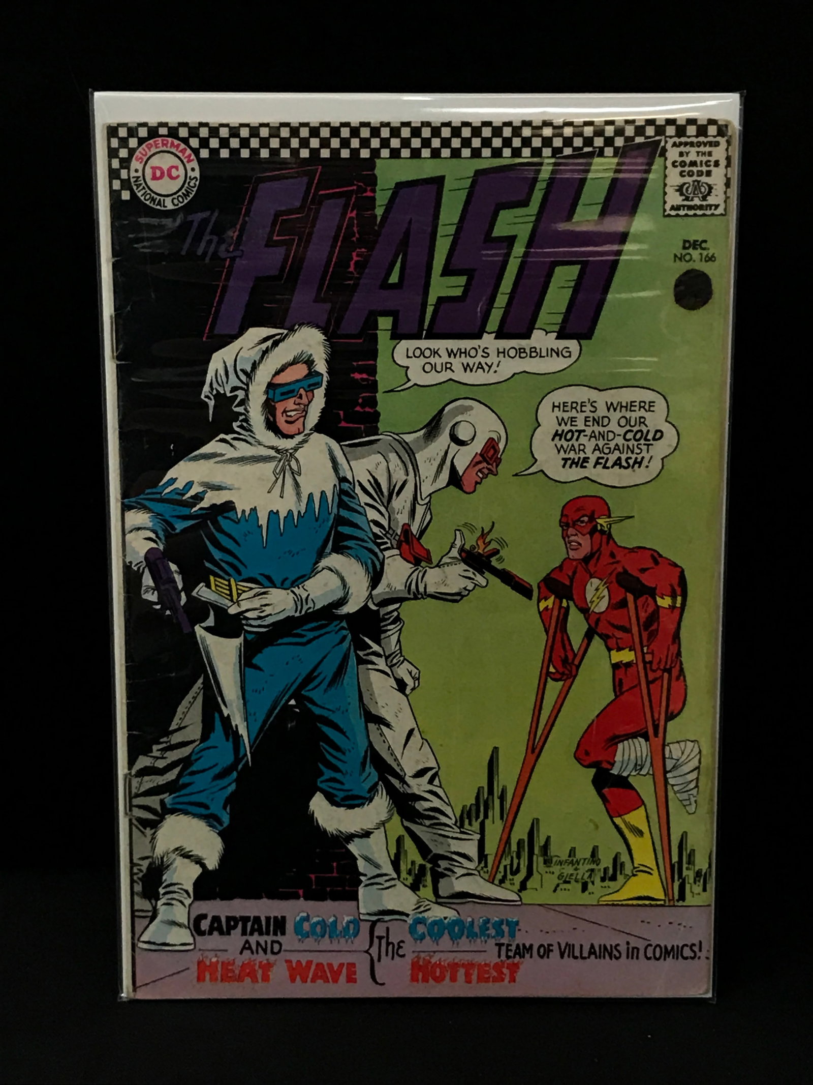 THE FLASH #166 - DC COMICS: Prices are in Canadian dollars