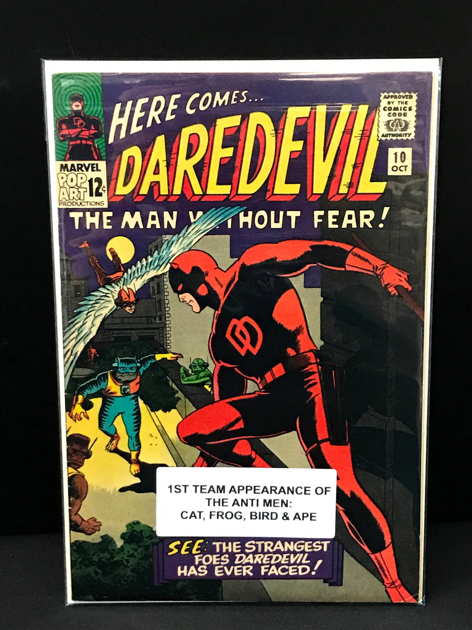 DAREDEVIL #10 1ST TEAM APP OF THE ANTI-MEN - MARVEL COMICS: Prices are in Canadian dollars