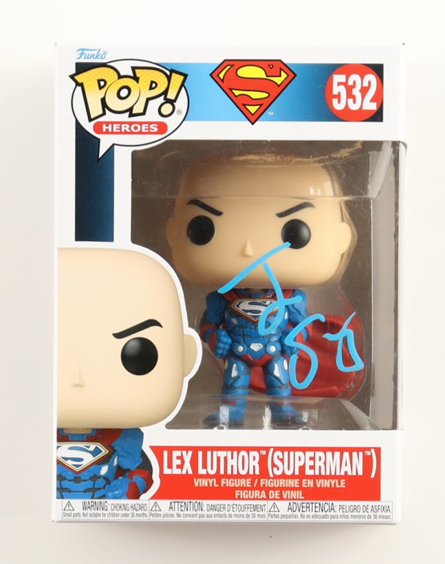 JESSIE EISENBERG SIGNED LEX LUTHOR FUNKO POP - BECKETT COA: Prices are in Canadian dollars