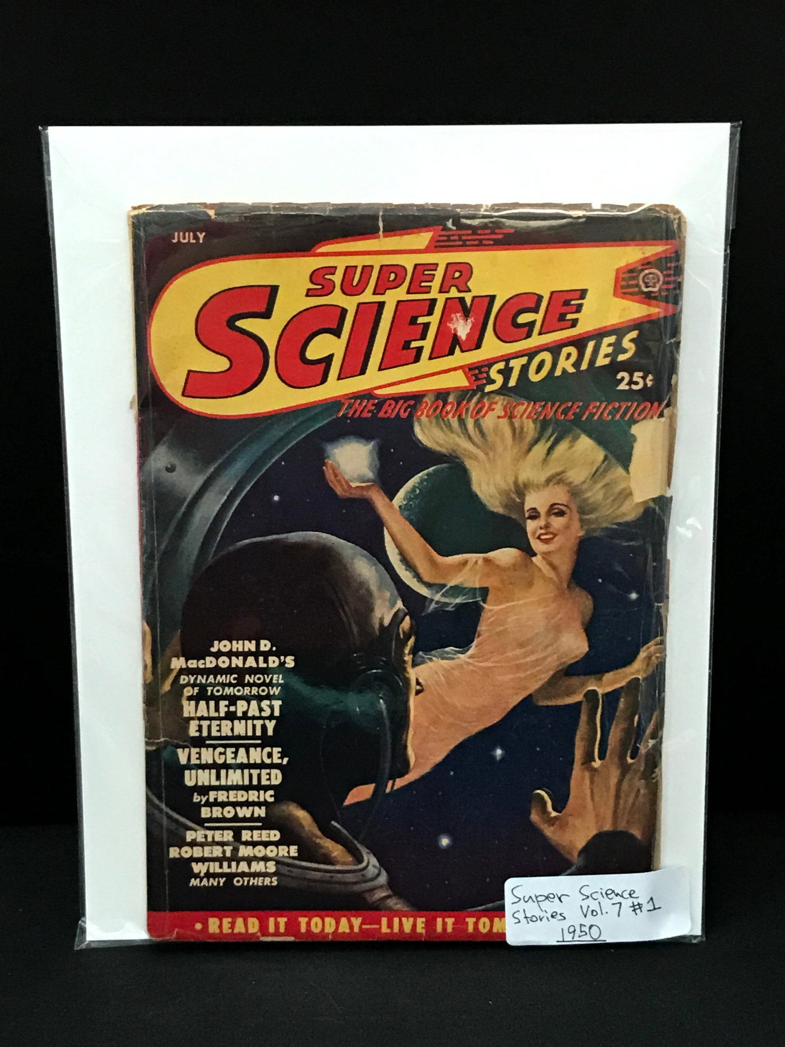 SUPER SCIENCE STORIES VOL.7 #1 (1950): Prices are in Canadian dollars