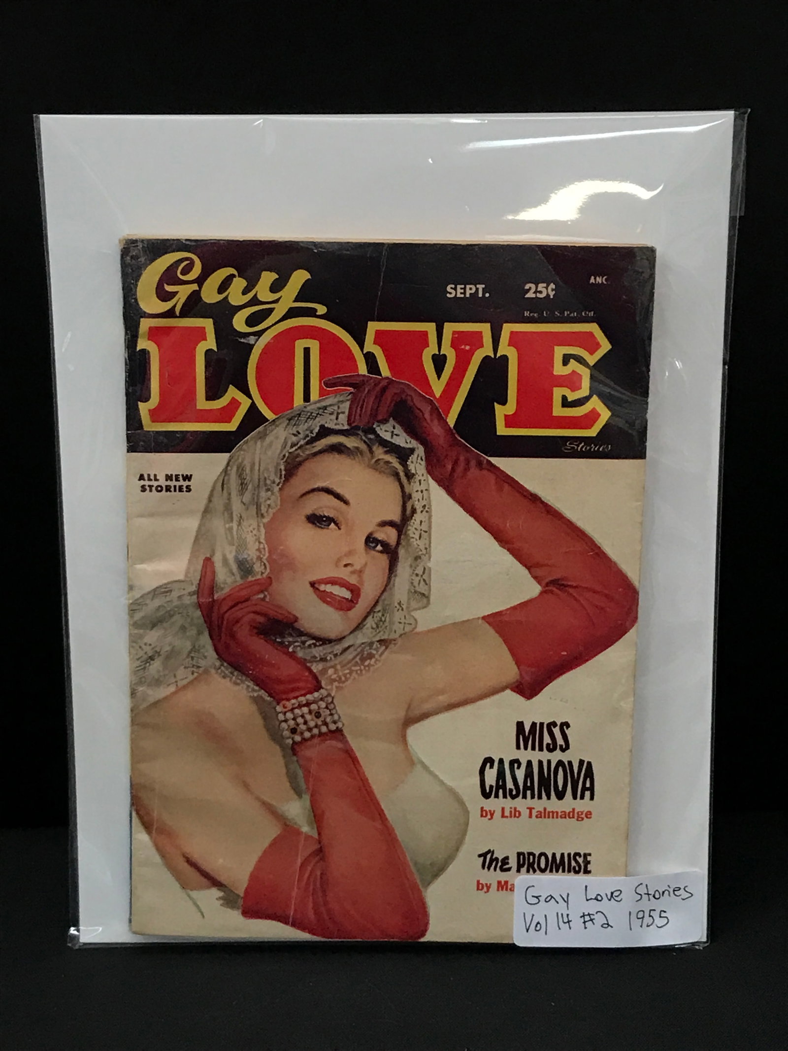 GAY LOVE STORIES VOL 14 #2 (1955) - ANC COMICS: Prices are in Canadian dollars