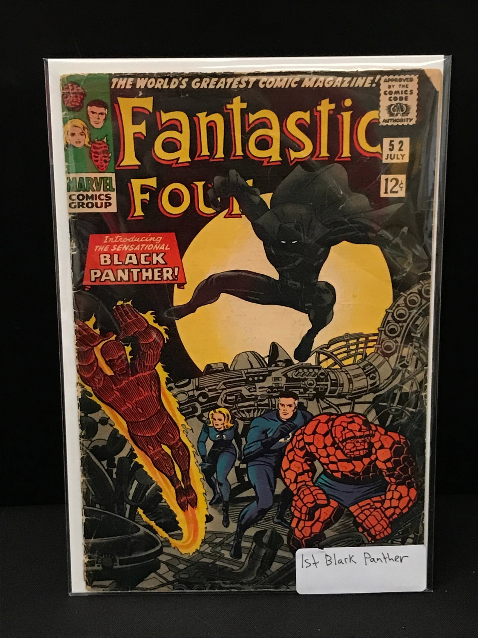 FANTASTIC FOUR #52 1ST BLACK PANTHER - MARVEL COMICS: Prices are in Canadian dollars