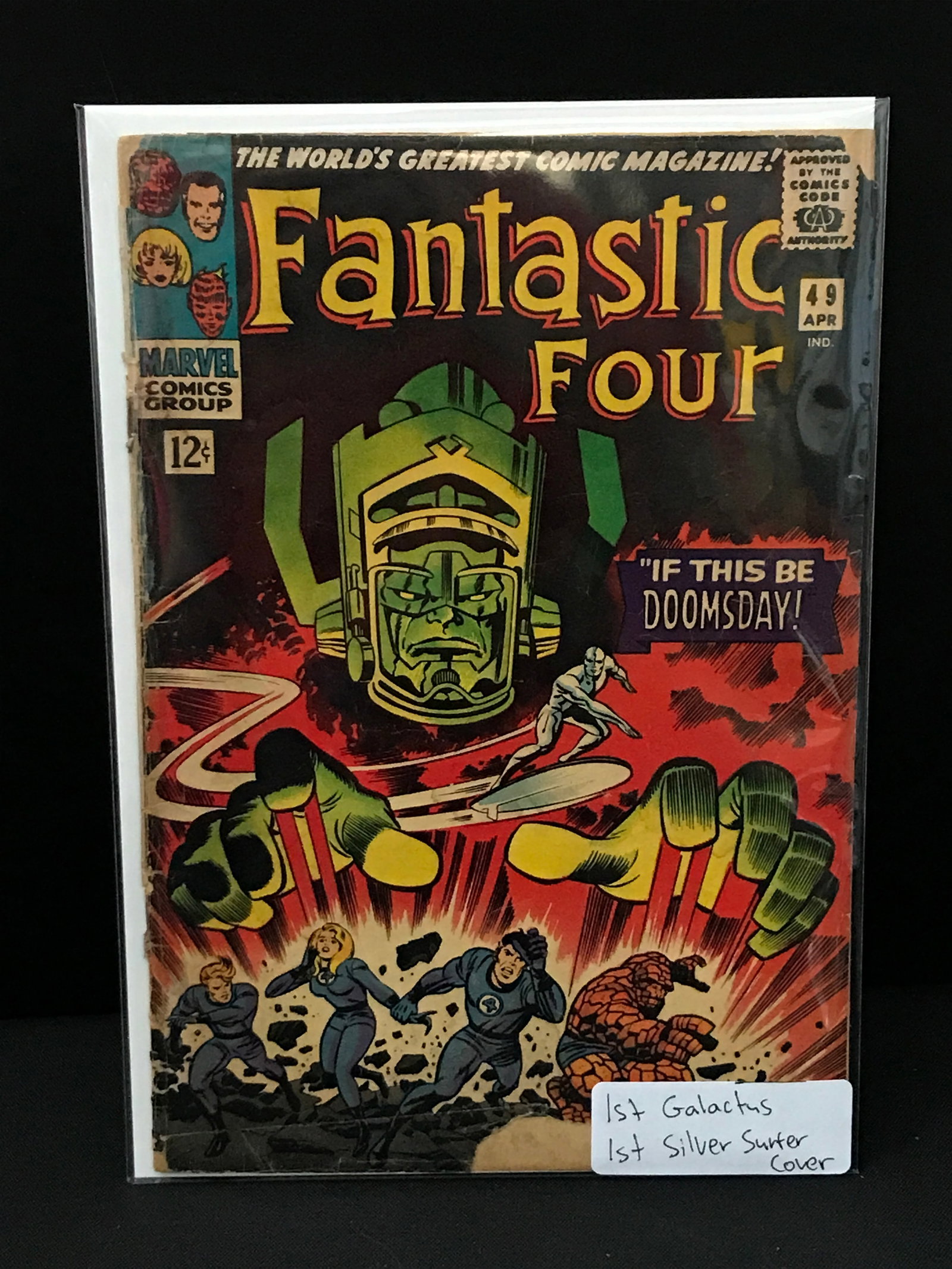 FANTASTIC FOUR #49 1ST GALACTUS & SILVER SURFER COVER - MARVEL COMICS: Prices are in Canadian dollars