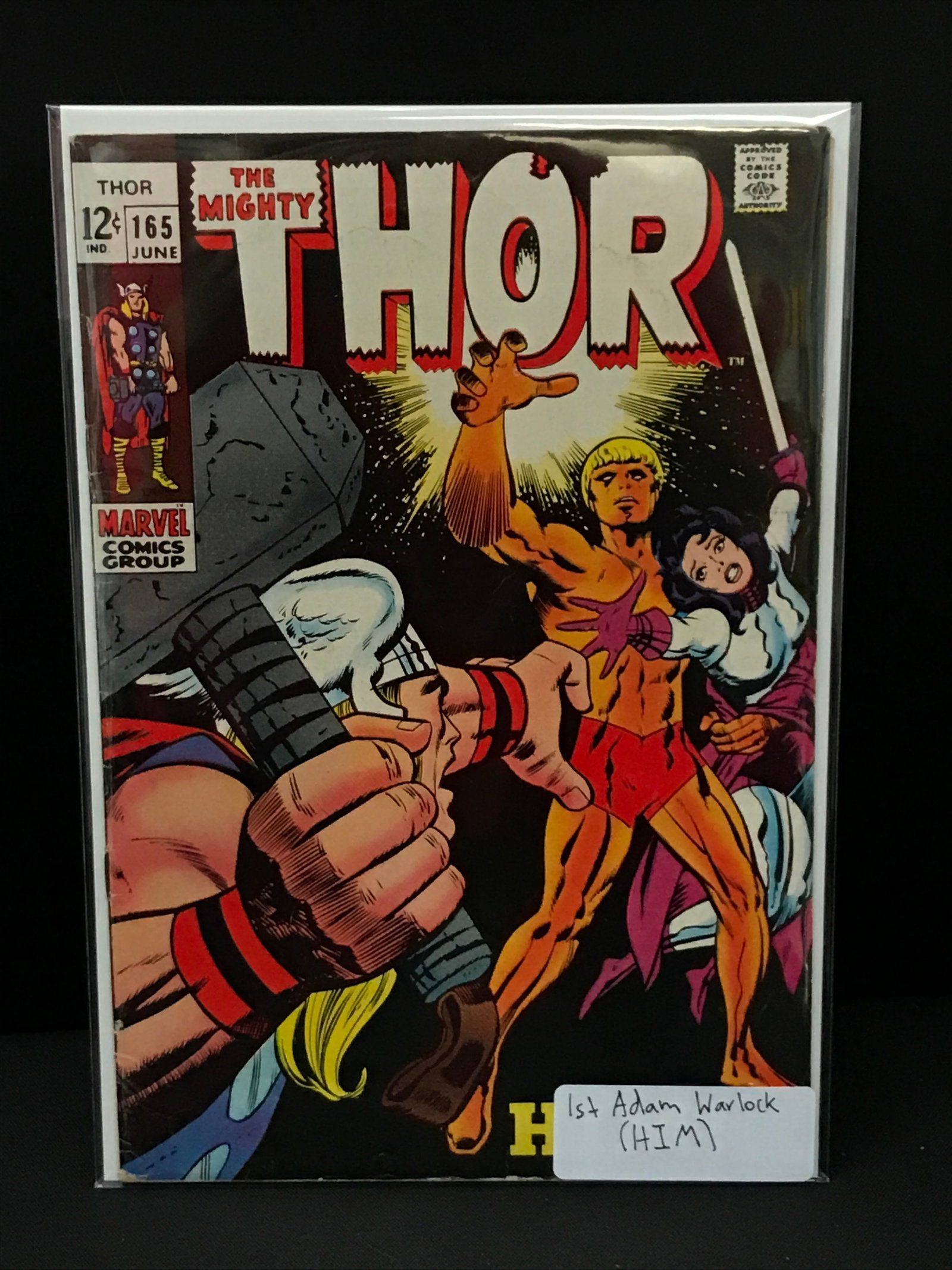 THE MIGHTY THOR #165 1ST ADAM WARLOCK (HIM) - MARVEL COMICS: Prices are in Canadian dollars