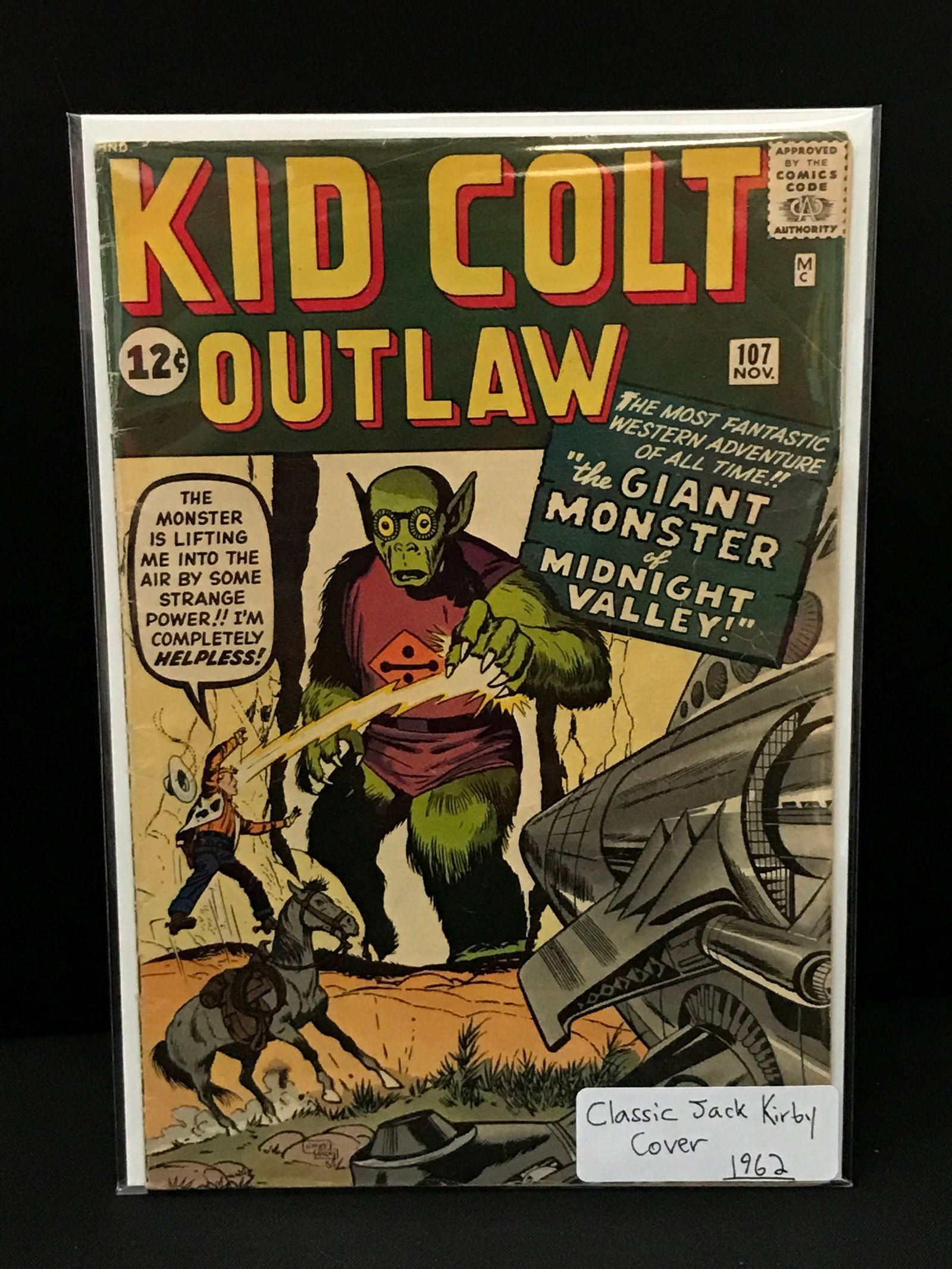 KID COLT OUTLAW #107 (1962): Prices are in Canadian dollars