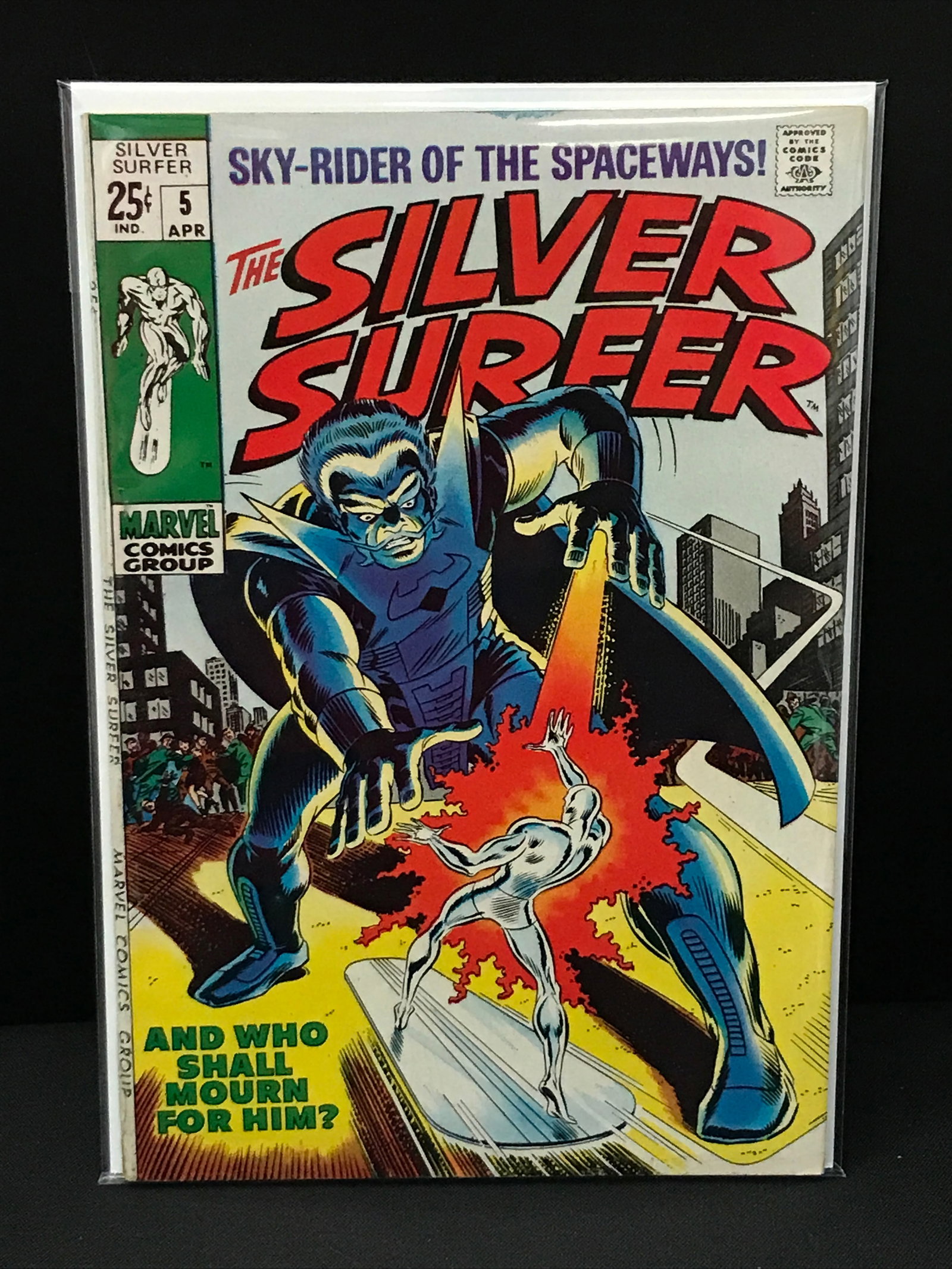 THE SILVER SURFER #5 - MARVEL COMICS: Prices are in Canadian dollars