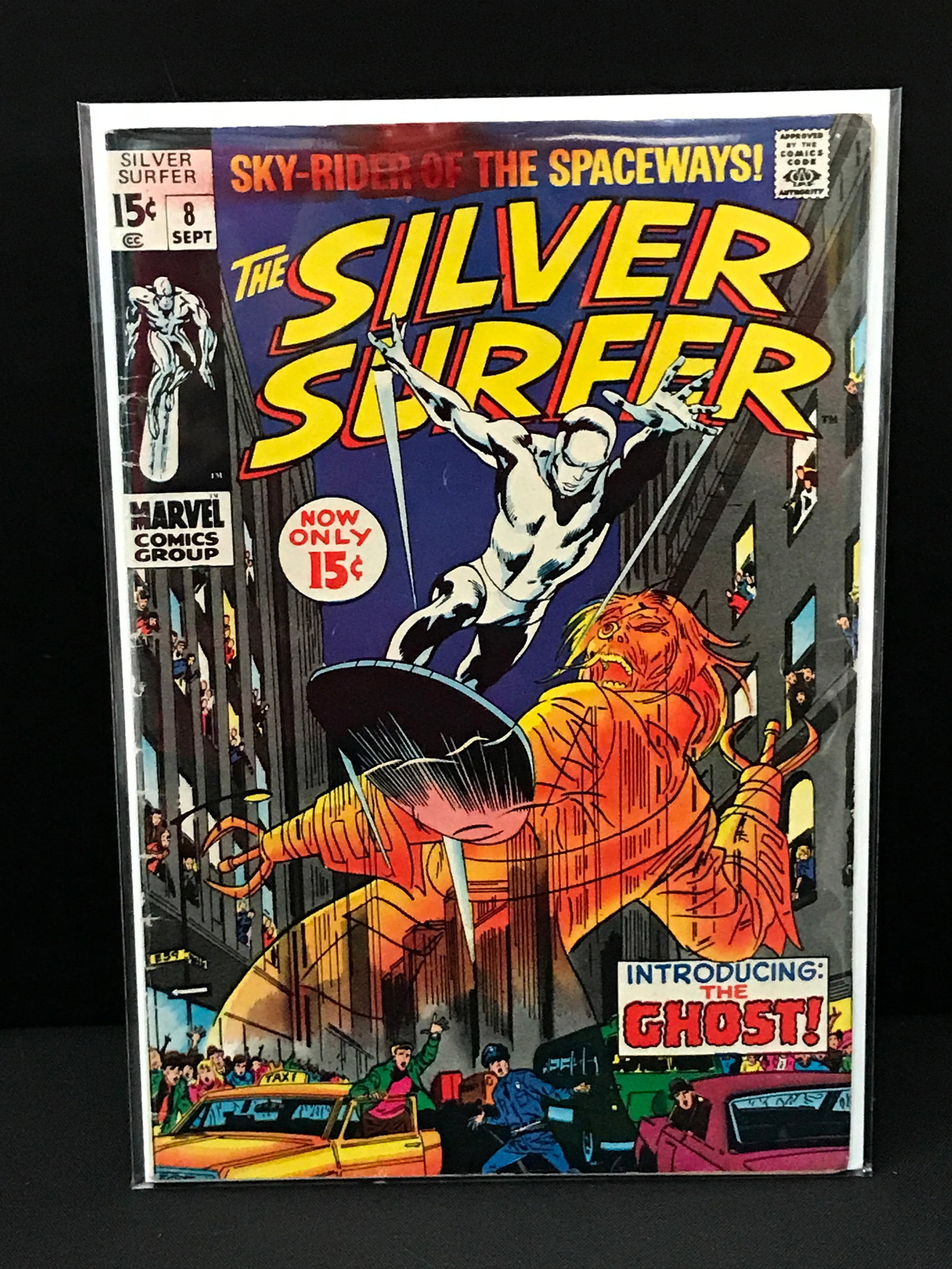 THE SILVER SURFER #8 - MARVEL COMICS: Prices are in Canadian dollars