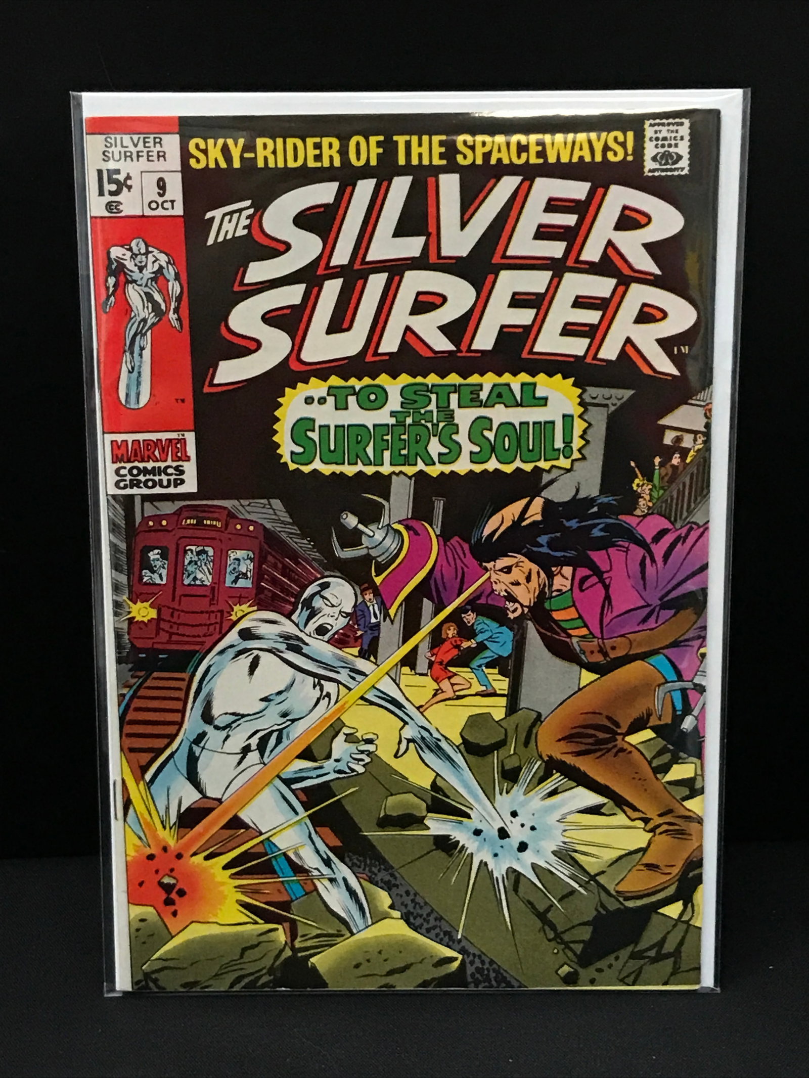 THE SILVER SURFER #9 - MARVEL COMICS: Prices are in Canadian dollars