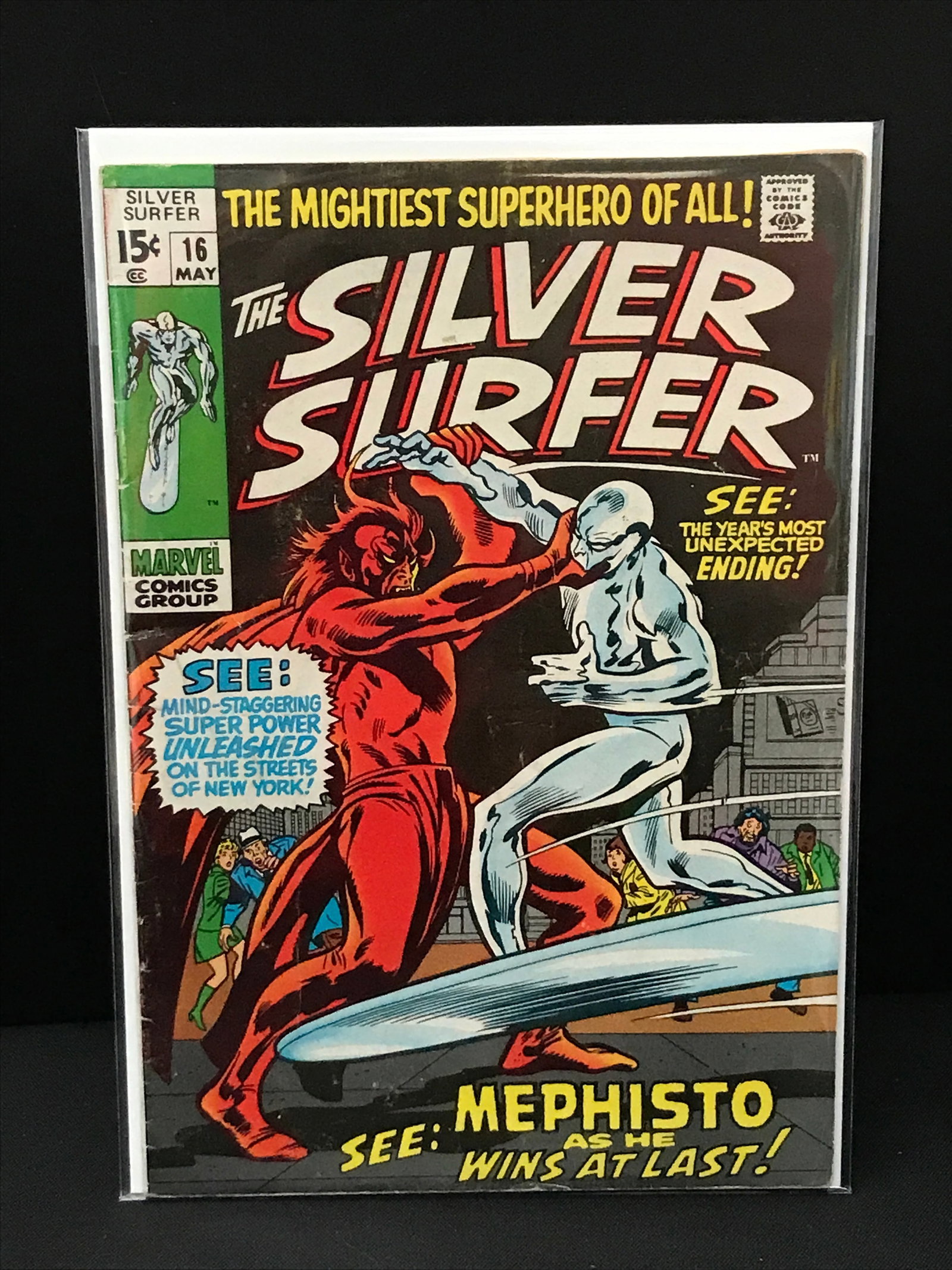 THE SILVER SURFER #16 - MARVEL COMICS: Prices are in Canadian dollars