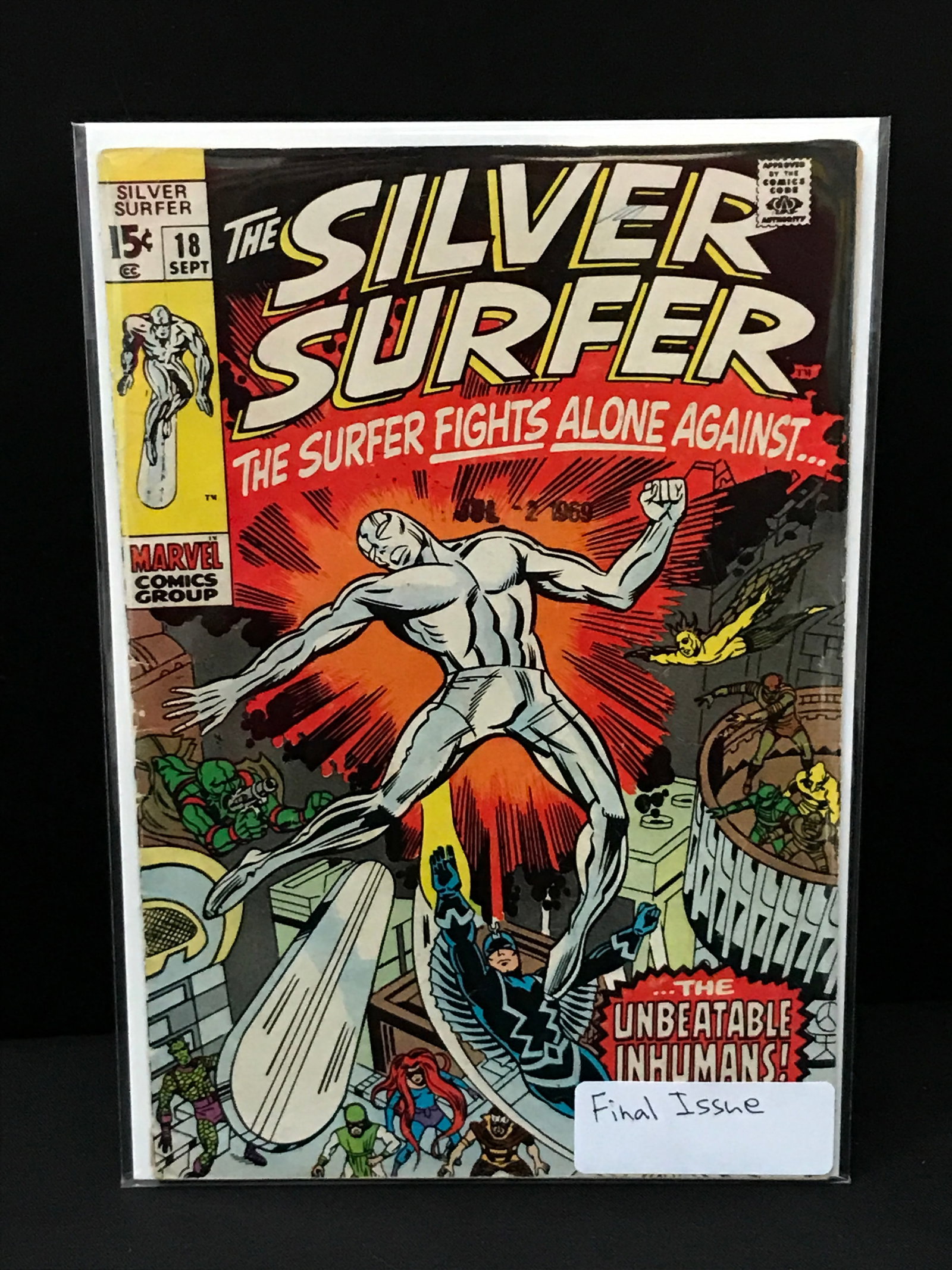 THE SILVER SURFER #18 - MARVEL COMICS: Prices are in Canadian dollars