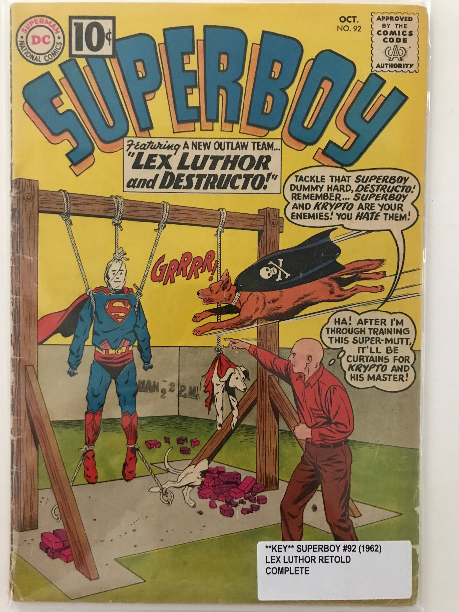 SUPERBOY #92 (1962) - DC COMICS: Prices are in Canadian dollars