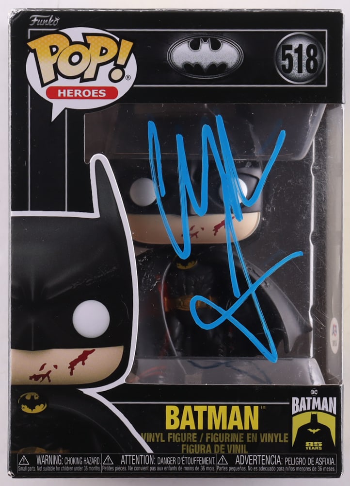 CHRISTIAN BALE SIGNED BATMAN FUNKO POP - PSA COA: Prices are in Canadian dollars