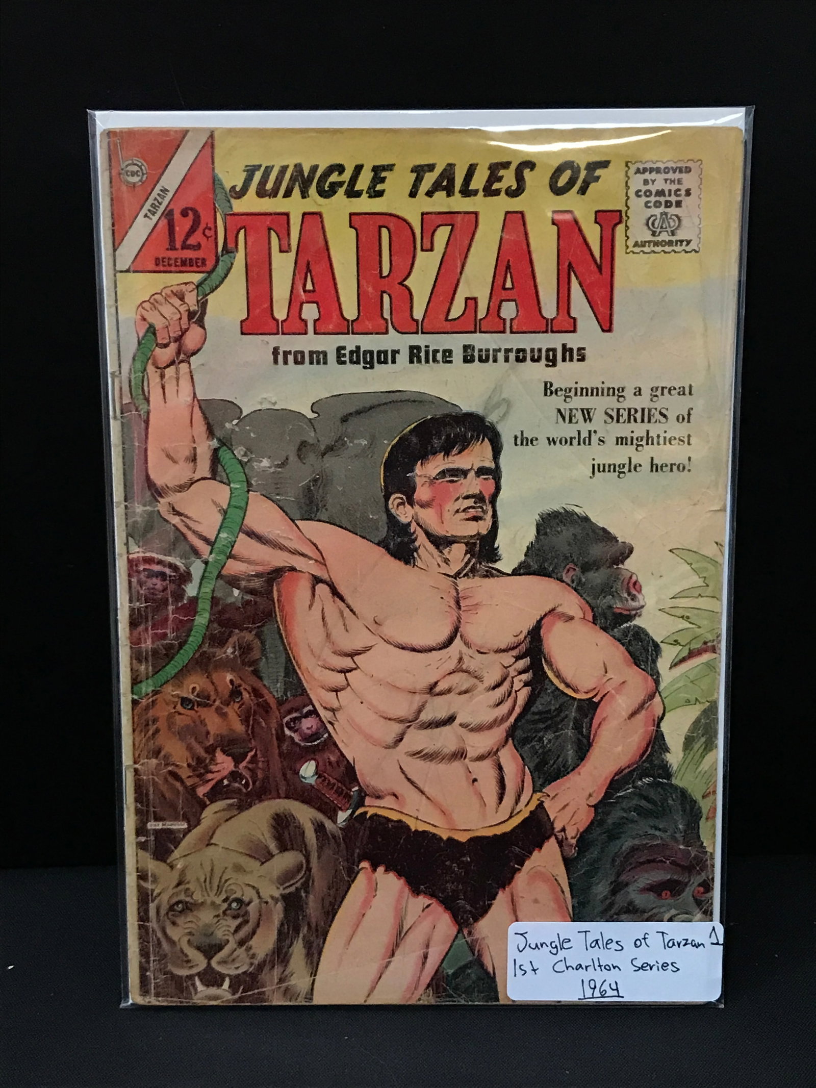 JUNGLE TALES OF TARZAN #1 (1964) - CHARLTON COMICS: Prices are in Canadian dollars