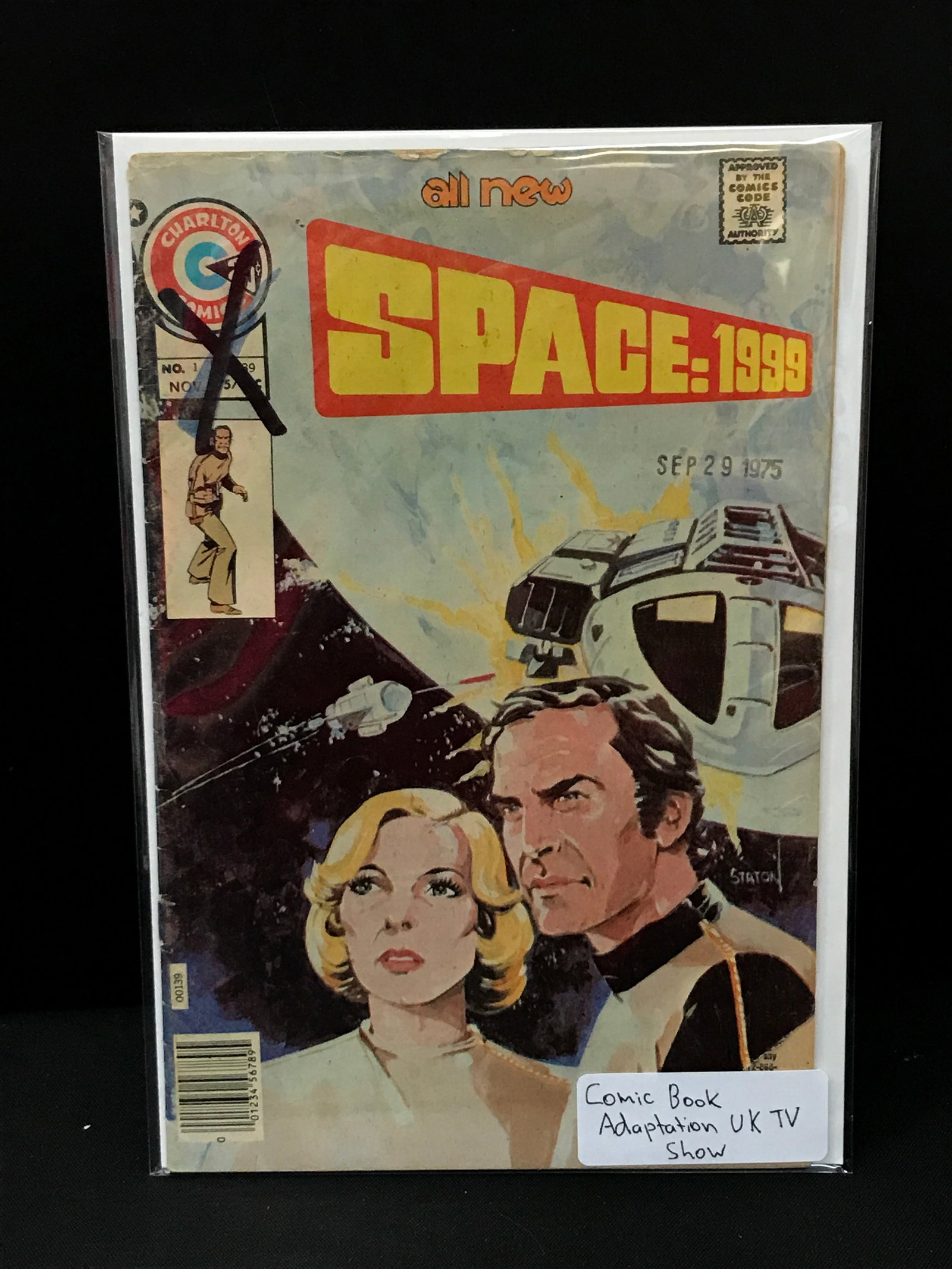 SPACE:1999 #1 - CHARLTON COMICS: Prices are in Canadian dollars